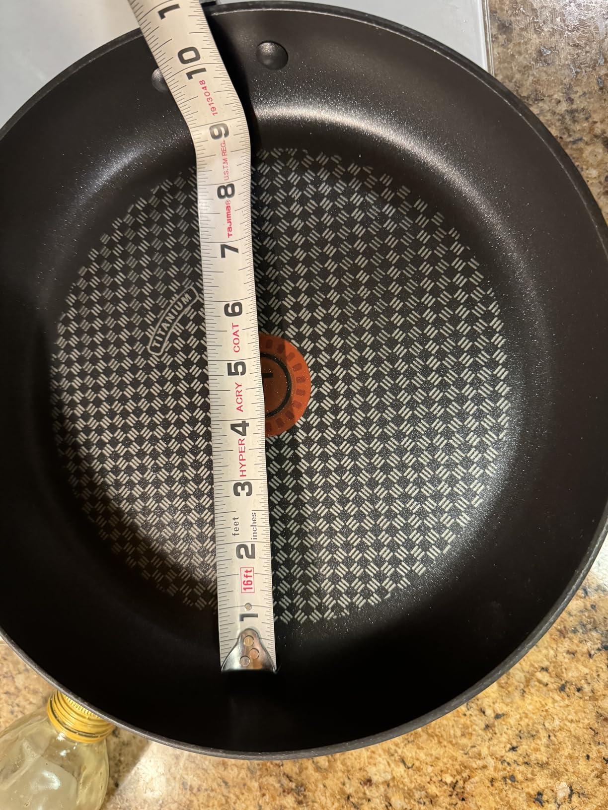 T-fal Ultimate Hard Anodized Nonstick Fry Pan Set 2 Piece, 10, 12 Inch, Oven Broiler Safe 400F, Cookware, Pots and Pans Set Non Stick, Kitchen Frying Pans, Cooking Skillets, Dishwasher Safe, Grey customer photo 2