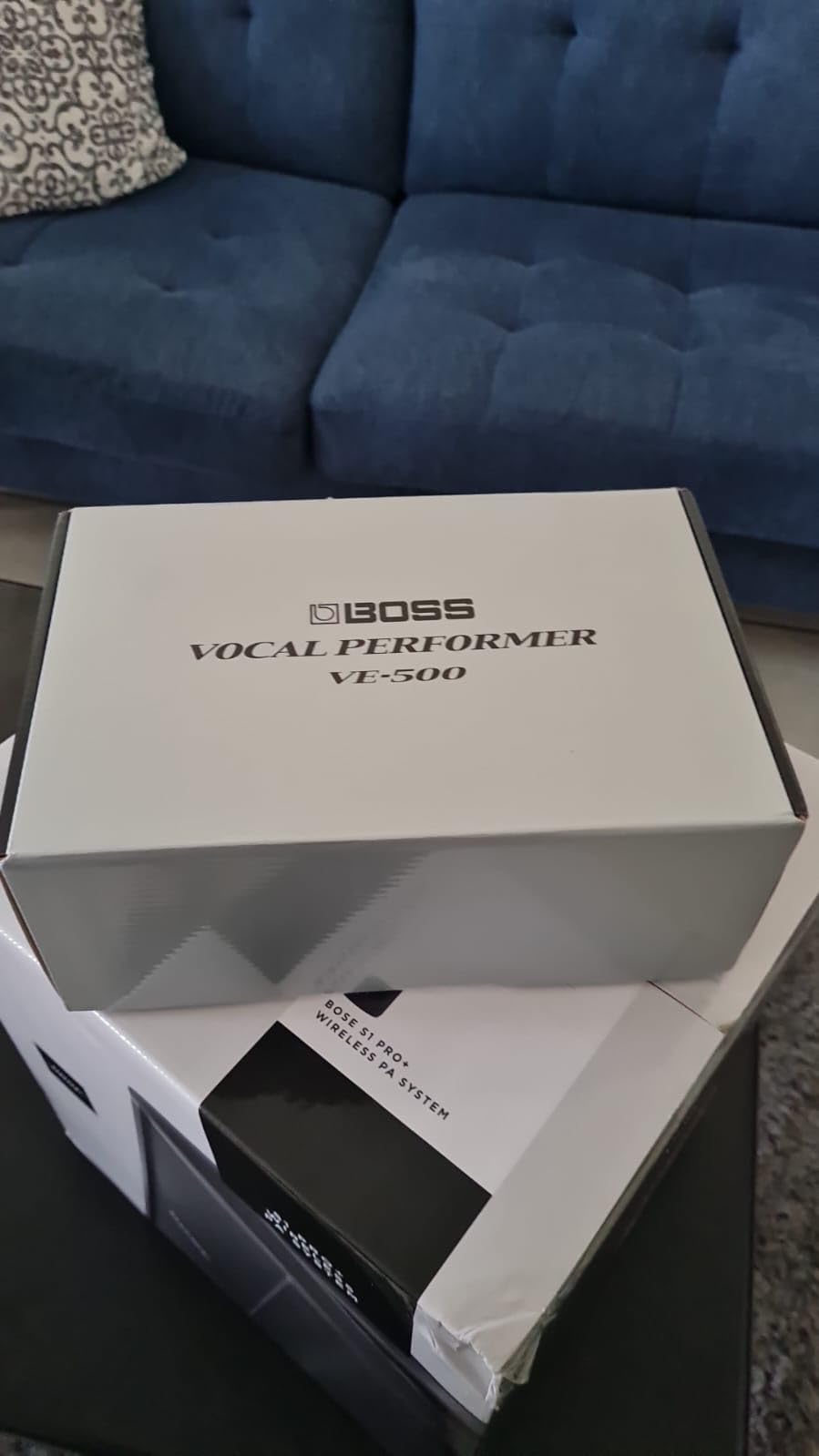 BOSS VE-500 Vocal Performer | Advanced Vocal Multi-Effects Unit for Singing Guitarists | Auto Harmony and Pitch Correction customer photo 1