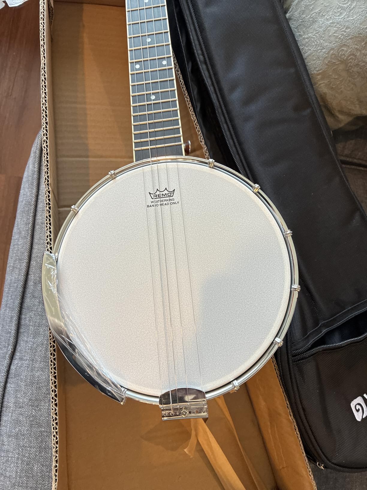 Vangoa 5 String Banjo 26 Inch, MINI Travel Banjo Beginner Kit customer photo 1