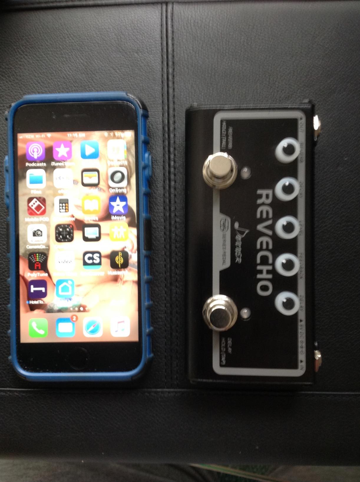 Donner Reverb Delay Pedal 2 in 1 Effects for Electric Guitar, Pedalboards, Revecho Pedal, 2 Modes with Tap Tempo Delay Guitar Effect Pedal customer photo 1