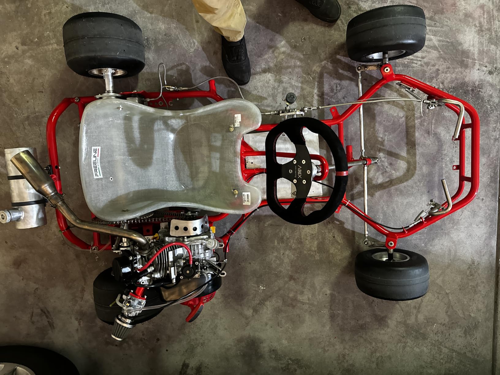 The ROP Shop 36 Inch Shaft Kit for Trike Drift Bikes Includes (2) Go Kart Tires 11x6.00-5 customer photo 1