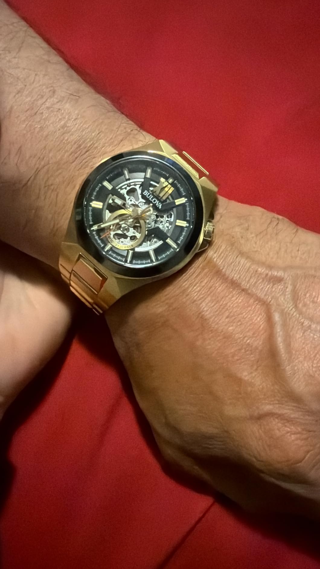 Bulova Men's Classic Maquina Automatic Open Aperture Watch customer photo 1