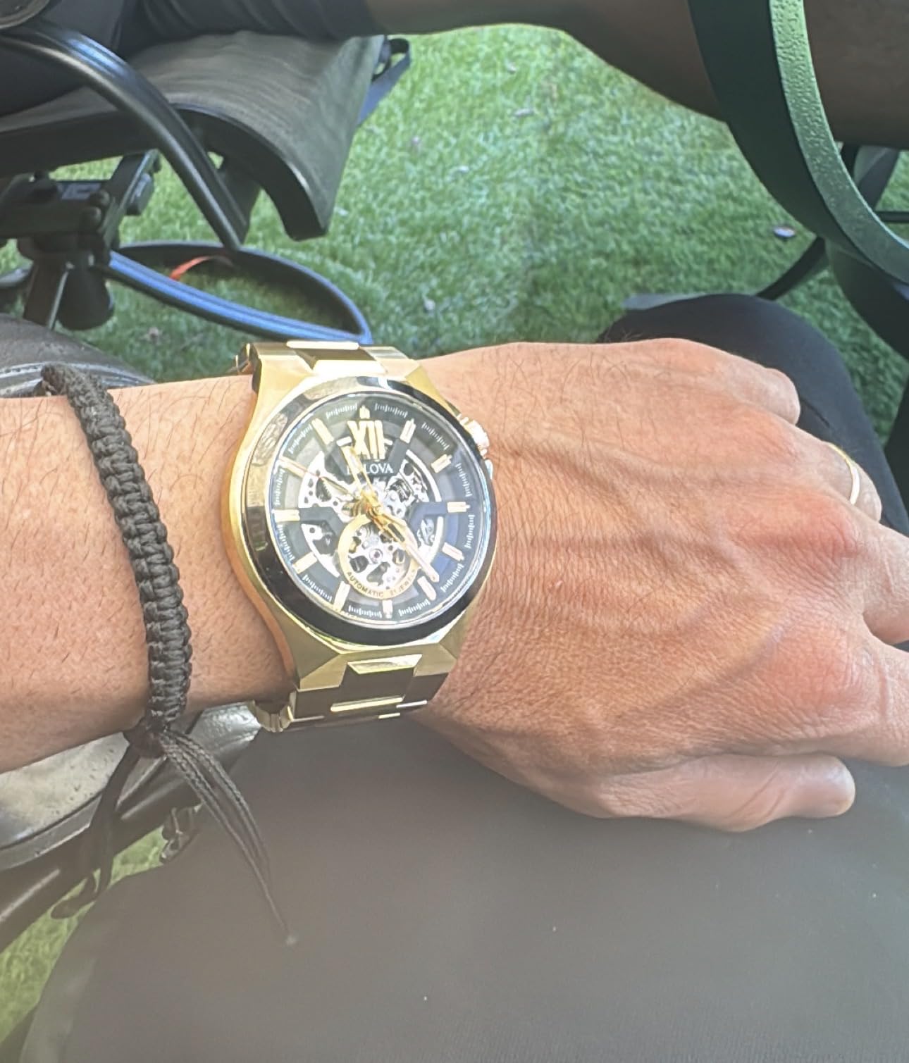 Bulova Men's Classic Maquina Automatic Open Aperture Watch customer photo 2