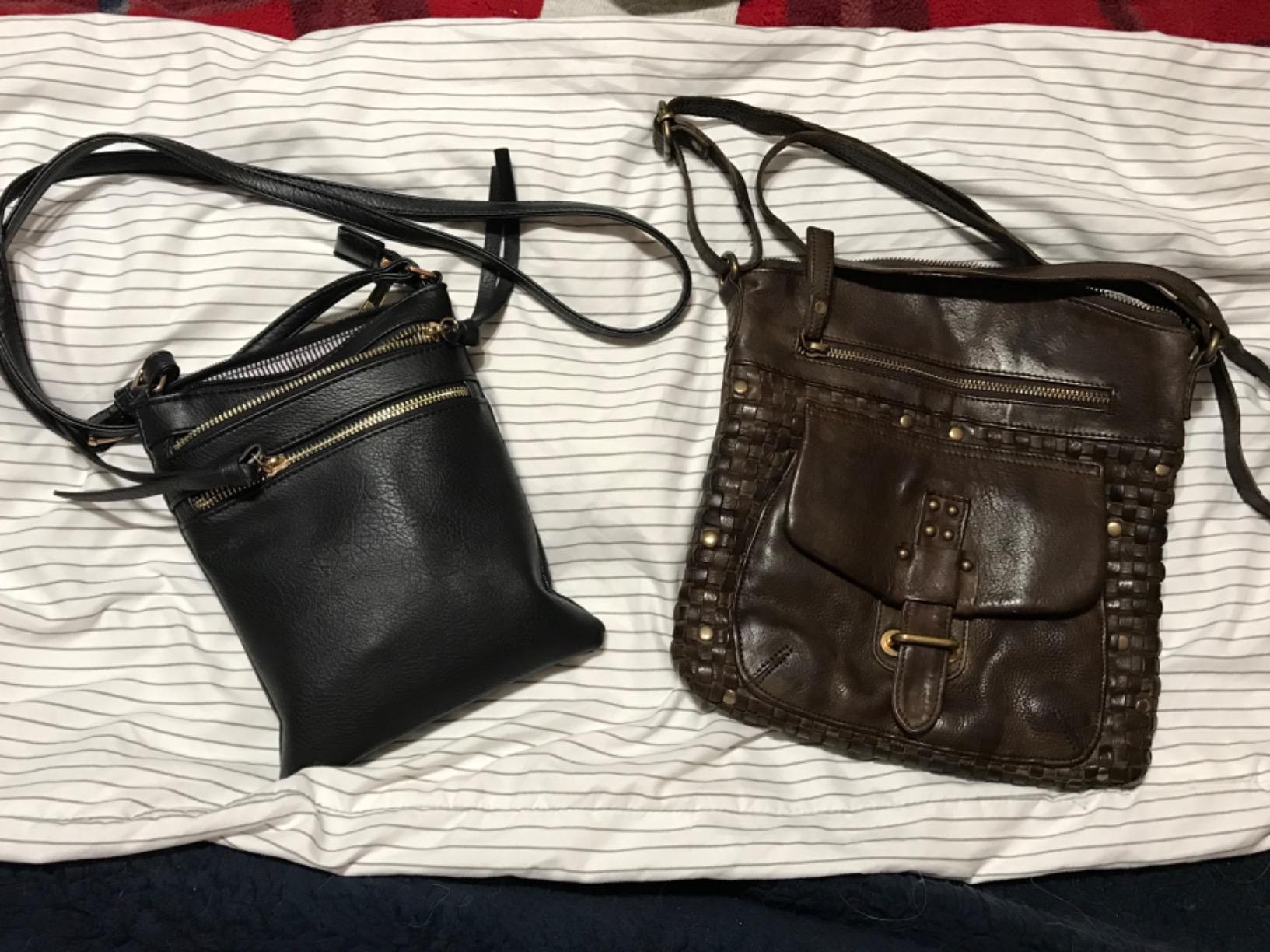 Genuine Leather Crossbody Bag For Women - Medium Cross Body Handbag Purse customer photo 2