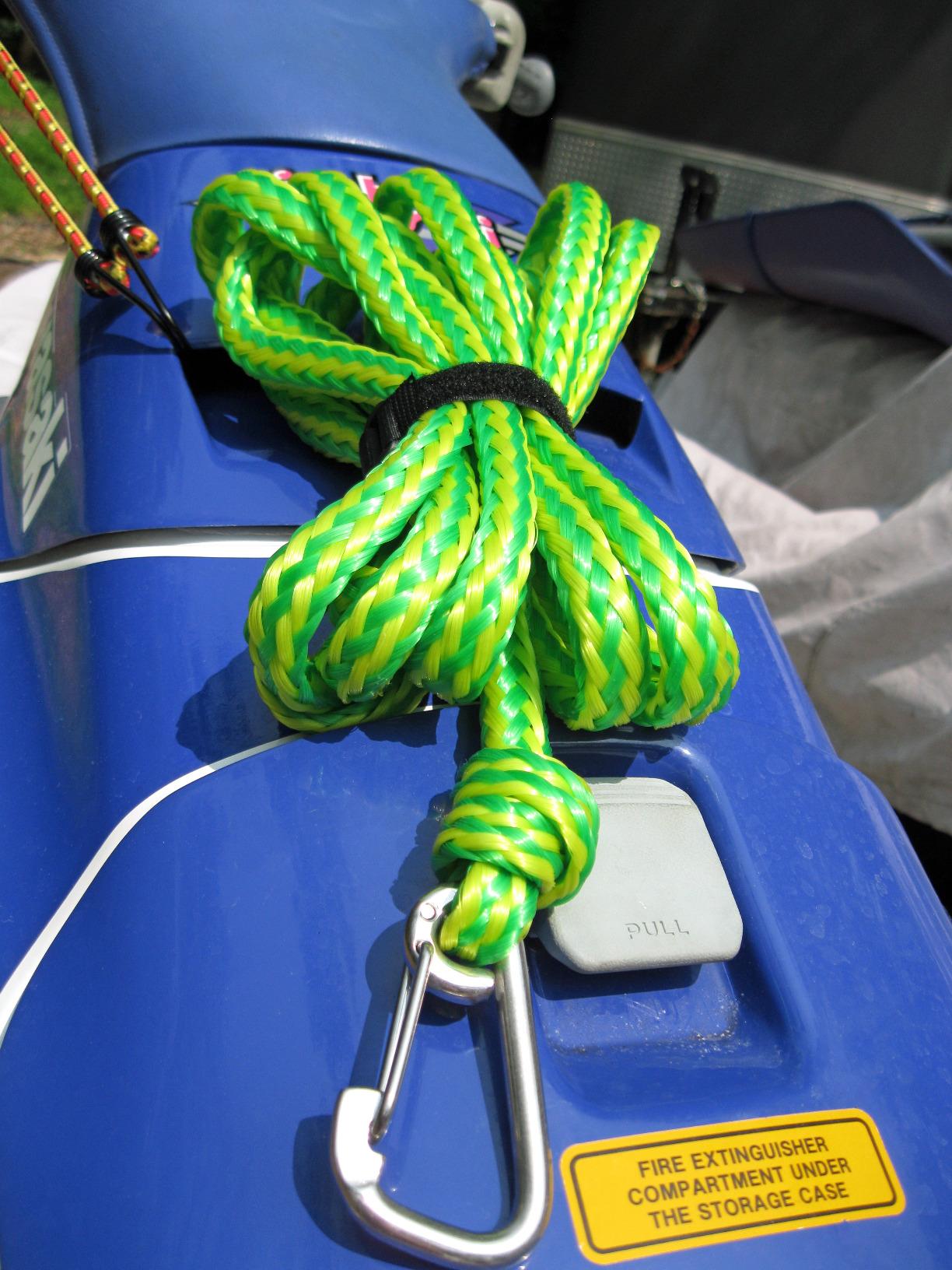 Premium PWC Dock Lines | 2-Pack Heavy Duty Braided Ropes, 3/4
