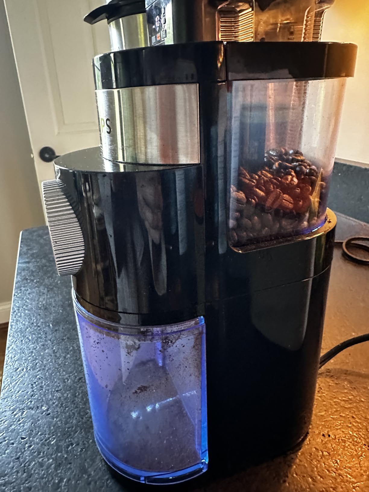 KRUPS Precision Burr Coffee Grinder: 12 Settings, 8 oz Capacity for Drip, French Press, Espresso, Pour Over, Cold Brew - Stainless Steel, 110W, Auto-Stop, Easy Clean - Coffee Grinders for Home Use customer photo 2