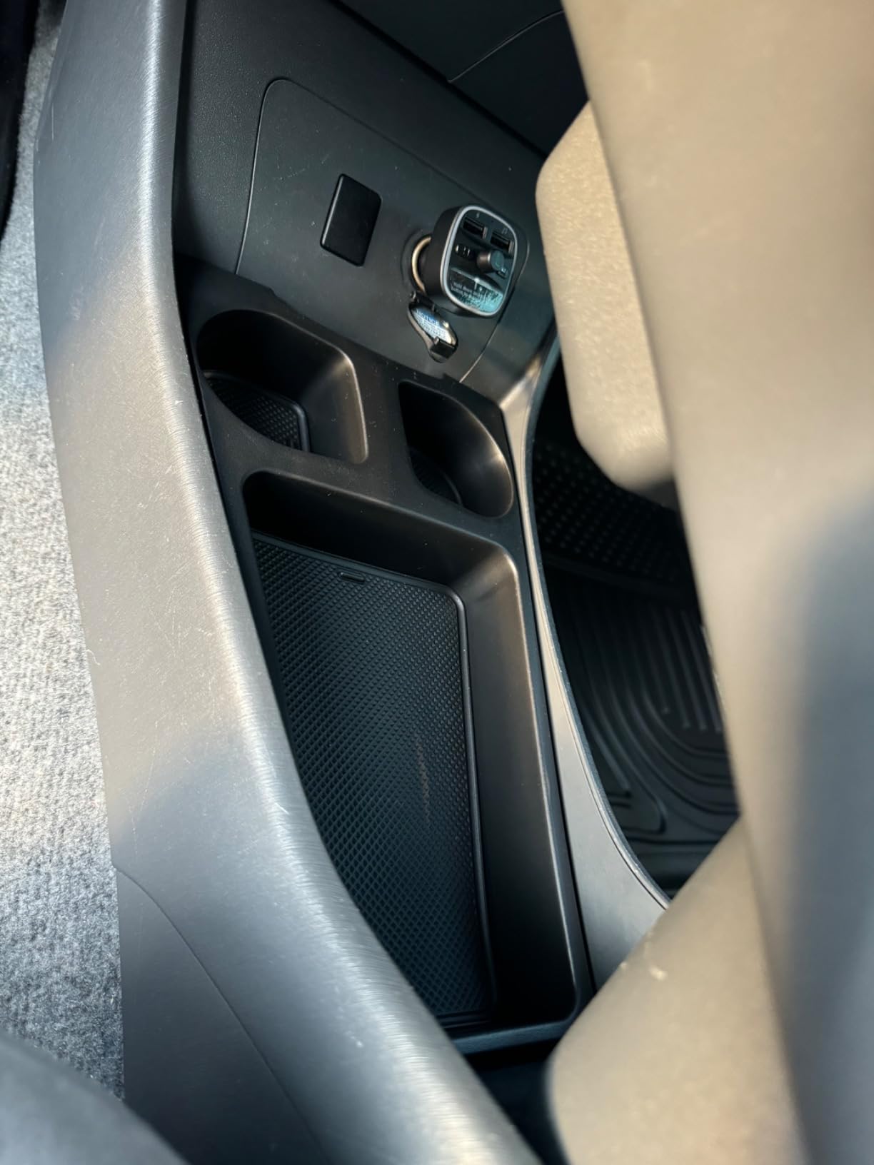 DNA MOTORING Center Console Cup Holder Compatible with 10-15 Prius, Organizer Storage Box Replacement, ZTL-Y-0069 customer photo 2
