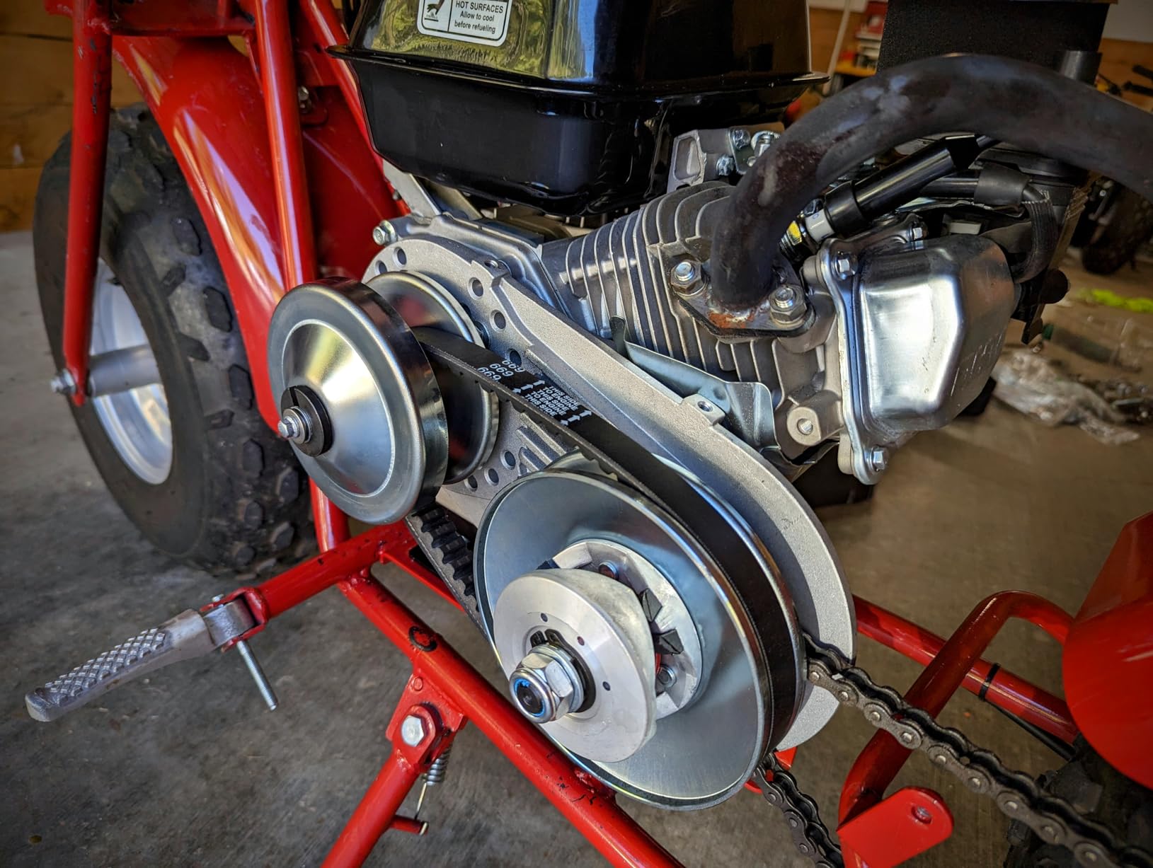 212CC Torque Converter 6.5 HP 3/4