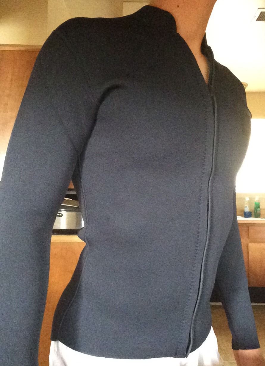 Men's Wetsuit Top Jacket 2mm or 3mm - Neoprene Long Sleeve for Warmth & Comfort, Extended Back Flap - Ideal for Surfing, Snorkeling & Watersports customer photo 2