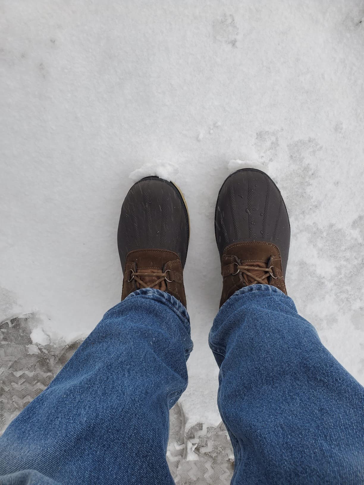 NORTIV 8 Men's Waterproof Winter Snow Boots | 200g Insulation Retains Heat to -25F; Sealed Build Keeps Feet Dry; Arch Support Reduces Fatigue INVERNO customer photo 1