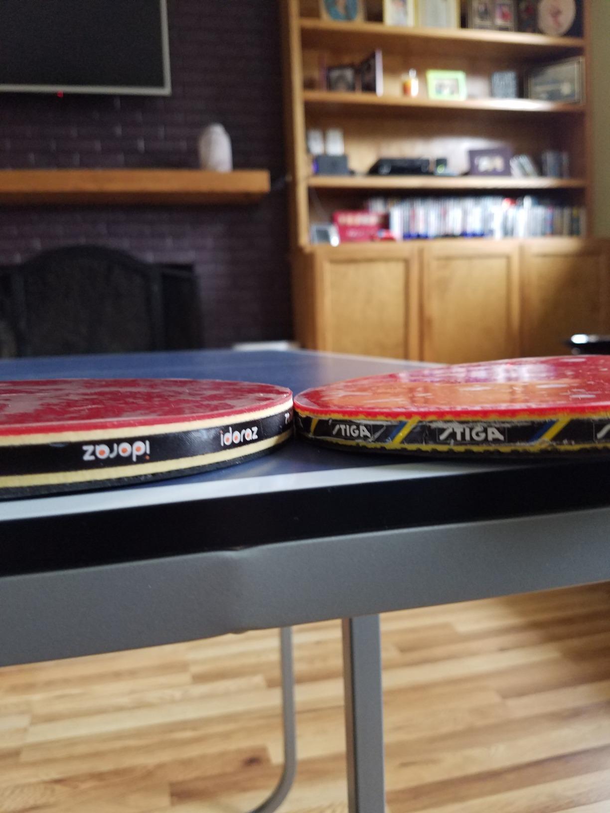 Professional Ping Pong Paddle with ITTF Rubber and Carrying Case | Table Tennis Racket with Speed 99, Spin 93, Control 90 customer photo 1