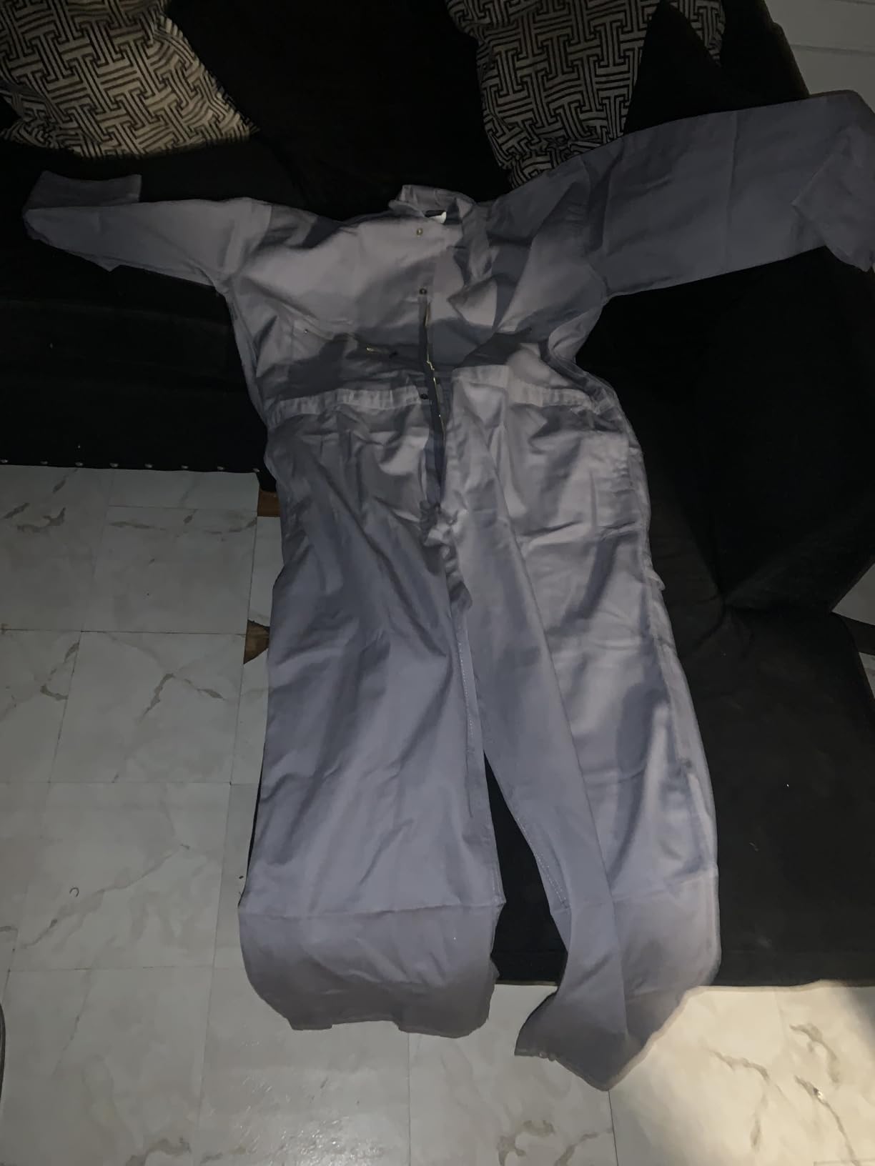 Pro-Utility Cotton Blend Long Sleeve Coverall with Zippered Frontal Pockets customer photo 1