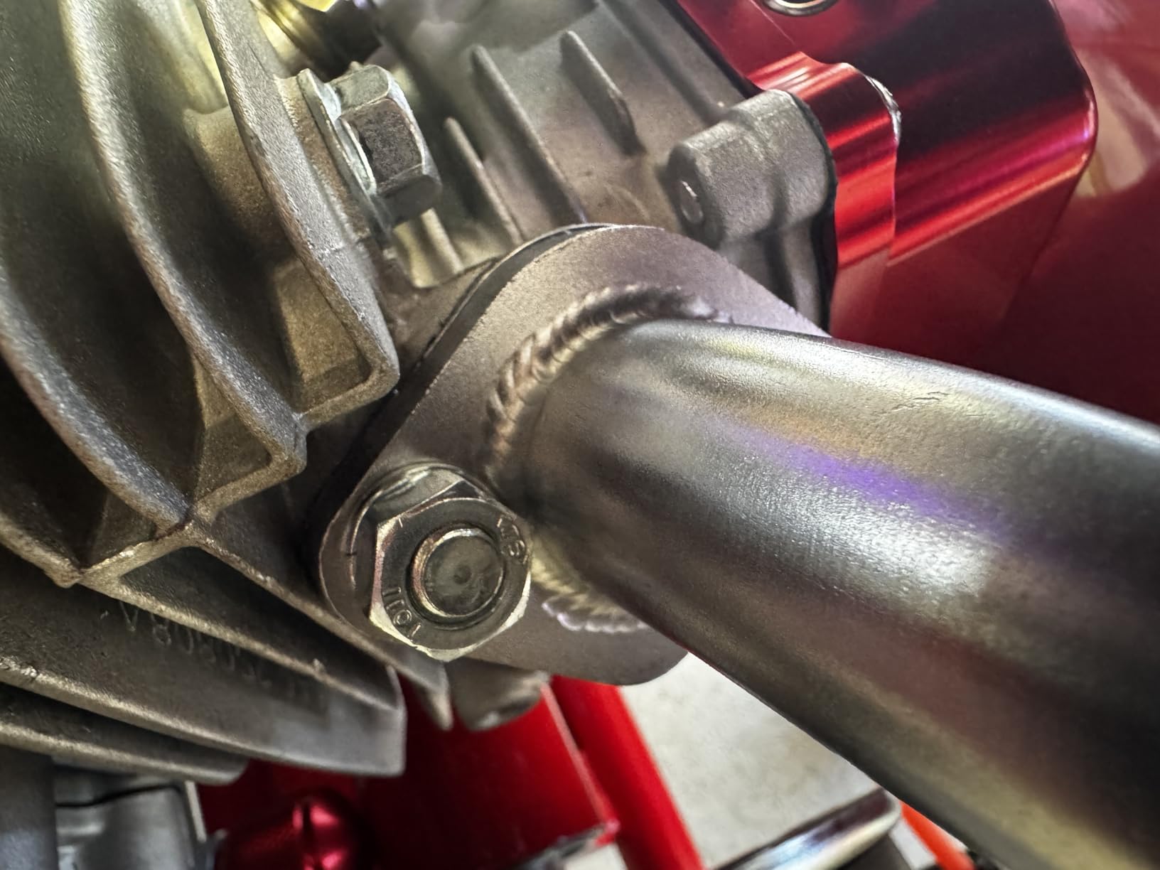 Exhaust With Muffler for: Mega Moto 212cc Pro, RB200, RT200, Coleman B200C, Monster Moto Classic 212cc, Mega Moto MM-B212-MXS Gas Powered Mini Bike customer photo 1
