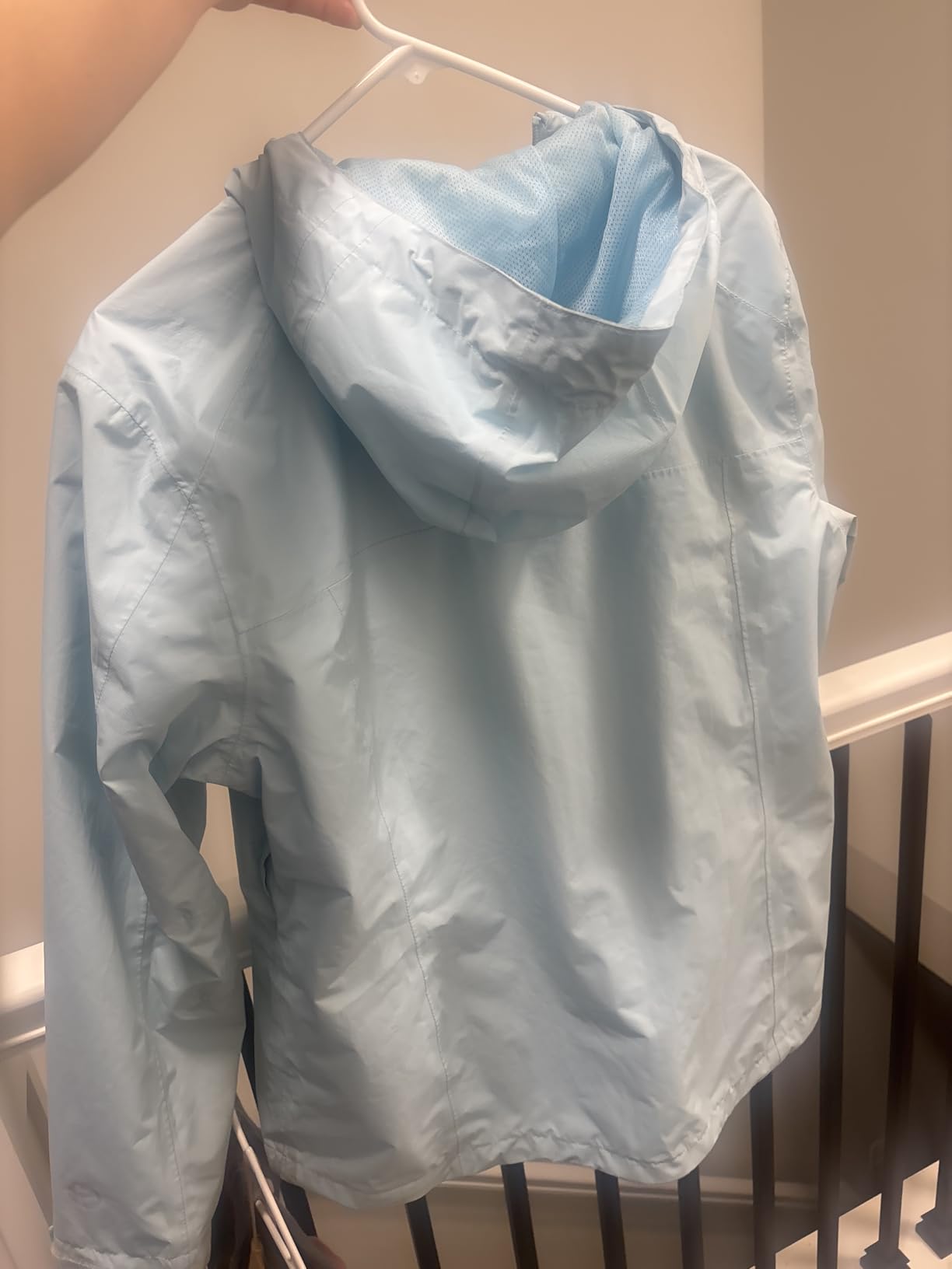 Baleaf Packable Rain Jacket Women Waterproof Raincoat with Hood customer photo 2