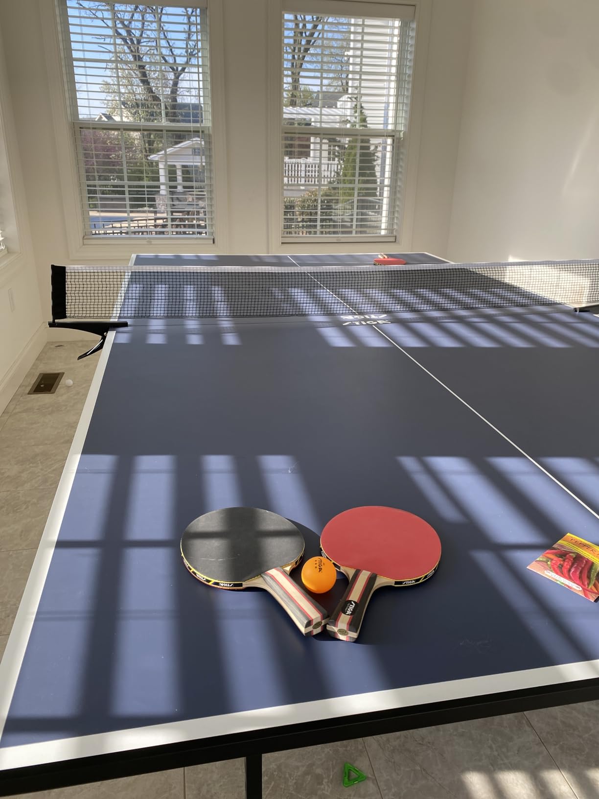 STIGA Performance 2 or 4 Player Table Tennis Set - USATT Approved Rackets and 3-Star Balls - 5-Ply Blade & Flared Handle customer photo 1