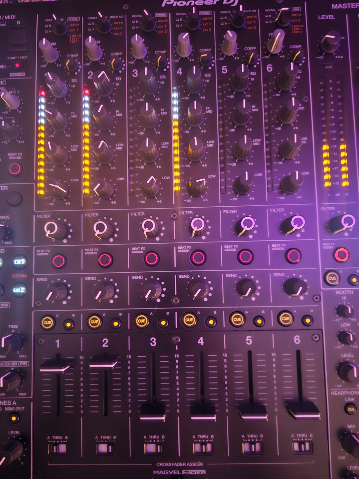 Pioneer DJ DJM-V10 Creative Style 6-Channel Professional DJ Mixer customer photo 1