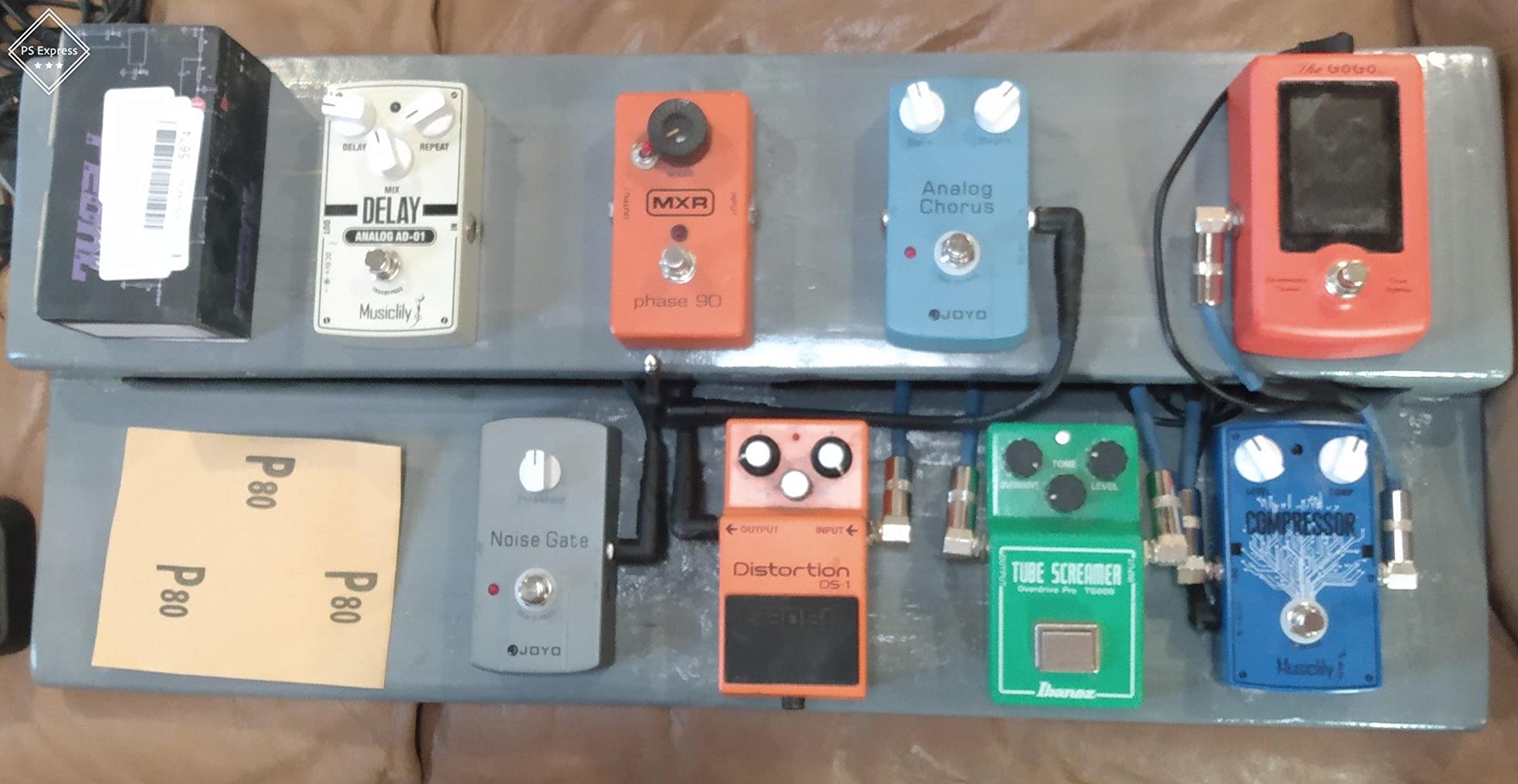 JOYO Noise Gate Effect Pedal Reduces Extra Noise from Signal for Electric Guitar Pedals - True Bypass (JF-31) customer photo 1