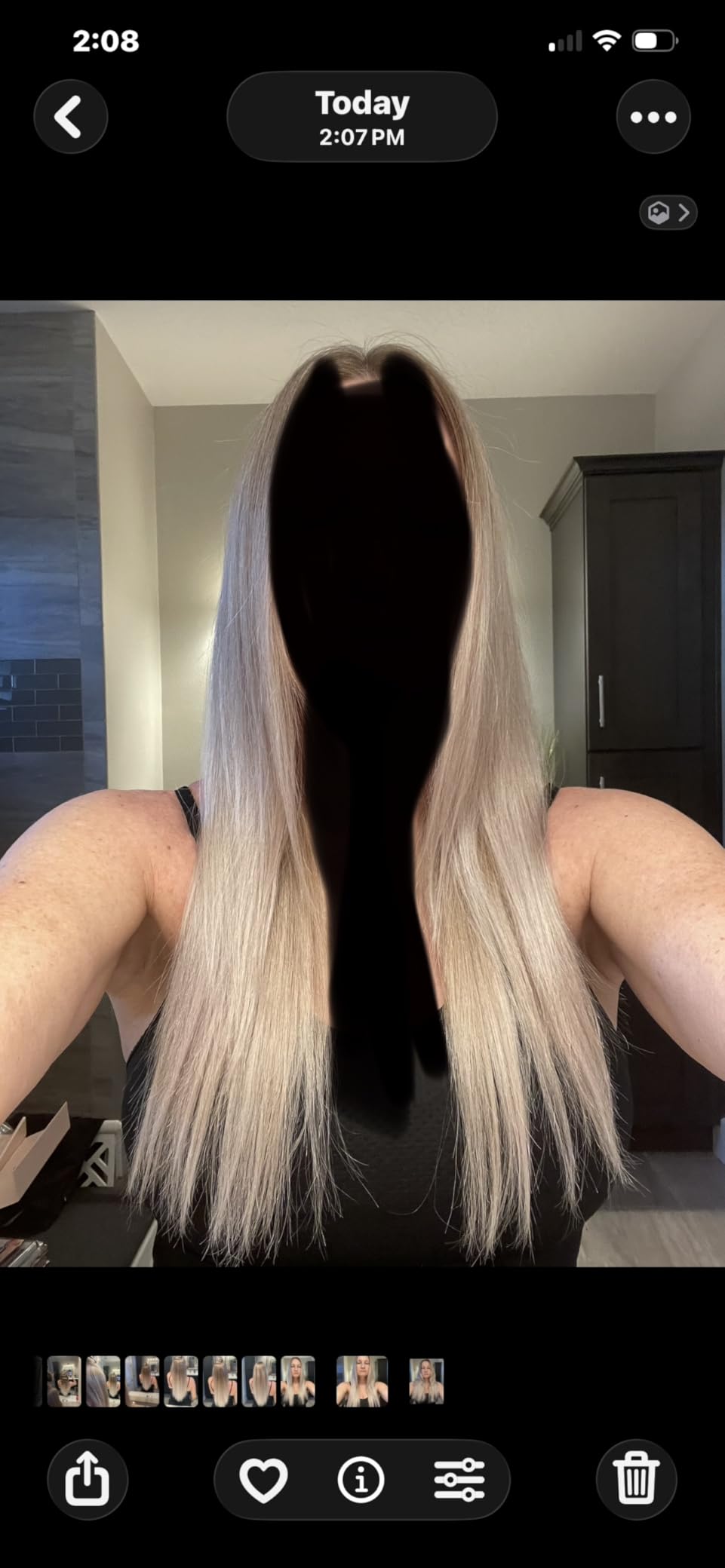 L'ANGE HAIR Le Vite Straightening Brush | Heated Hair Tool for Smoother, Frizz-Controlled Look | Dual-Voltage Hot Brush Straightener for Effortless Styling & Shine | Ceramic Standard Size (Blush) customer photo 1