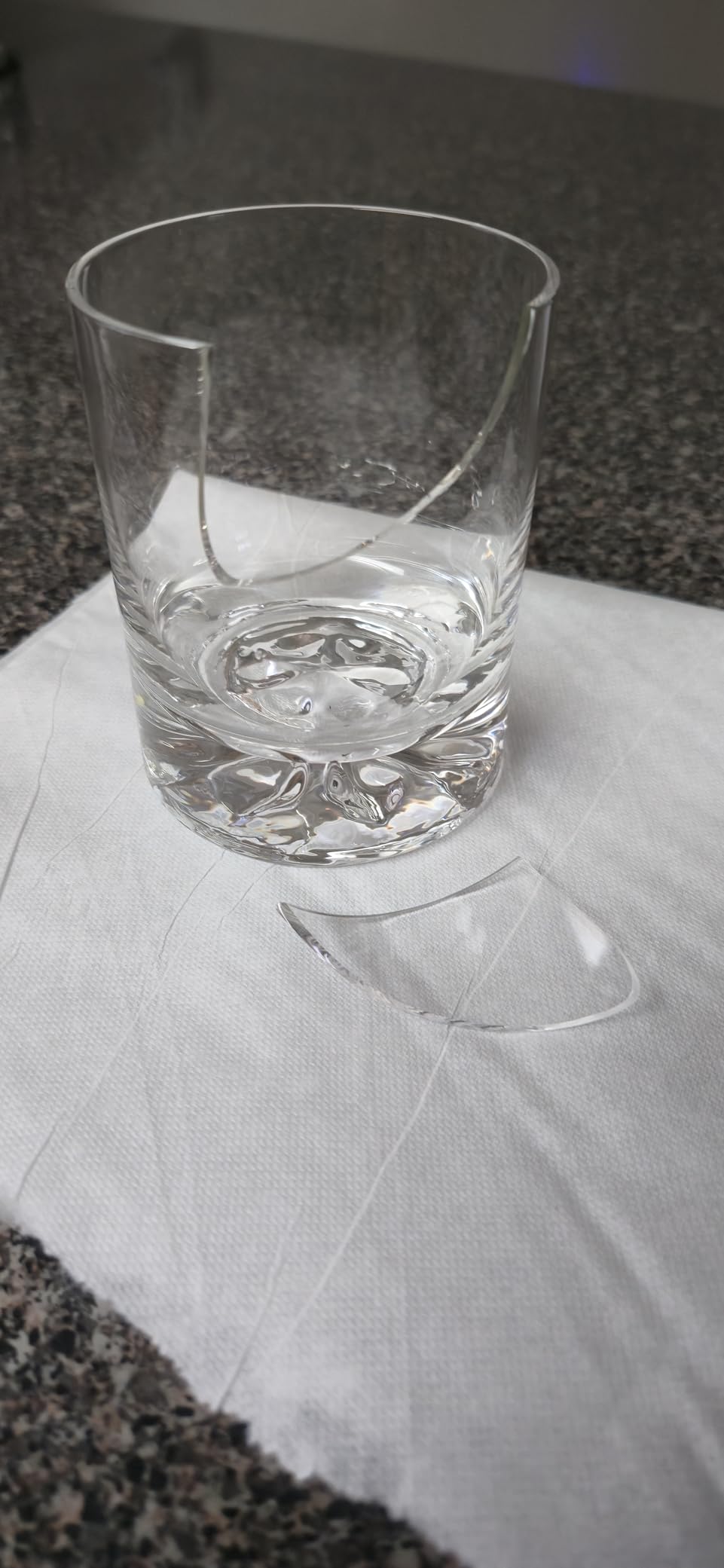 JBHO Hand Blown Crystal Double Old Fashioned Cocktail, Solid Whiskey Glasses, Rocks Glasses, Lowball Glasses - 12 Ounce - set of 2 - Perfect Size for Oversized Ice Cubes customer photo 1