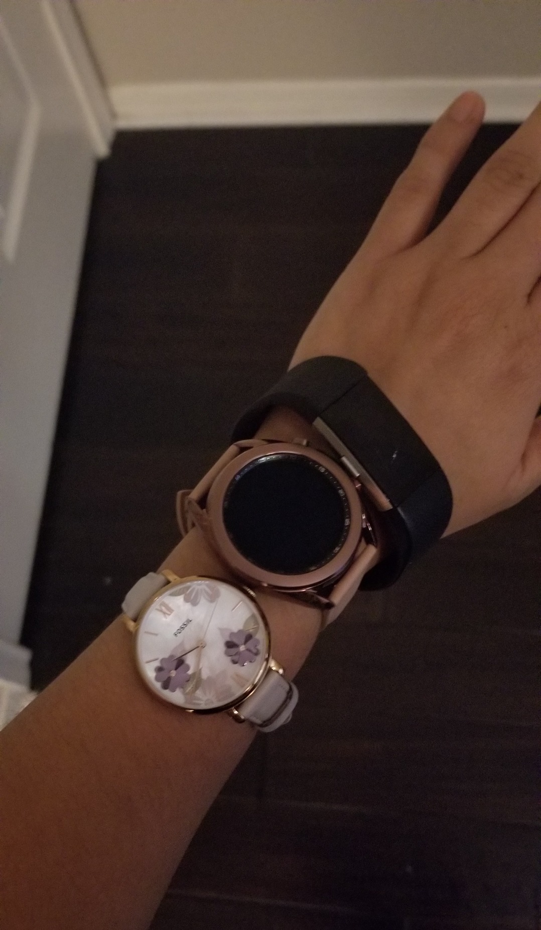 SAMSUNG Galaxy Watch 3 (41mm, GPS, Bluetooth, Unlocked LTE) Smart Watch with Advanced Health Monitoring, Fitness Tracking, and Long lasting Battery - Mystic Bronze customer photo 1