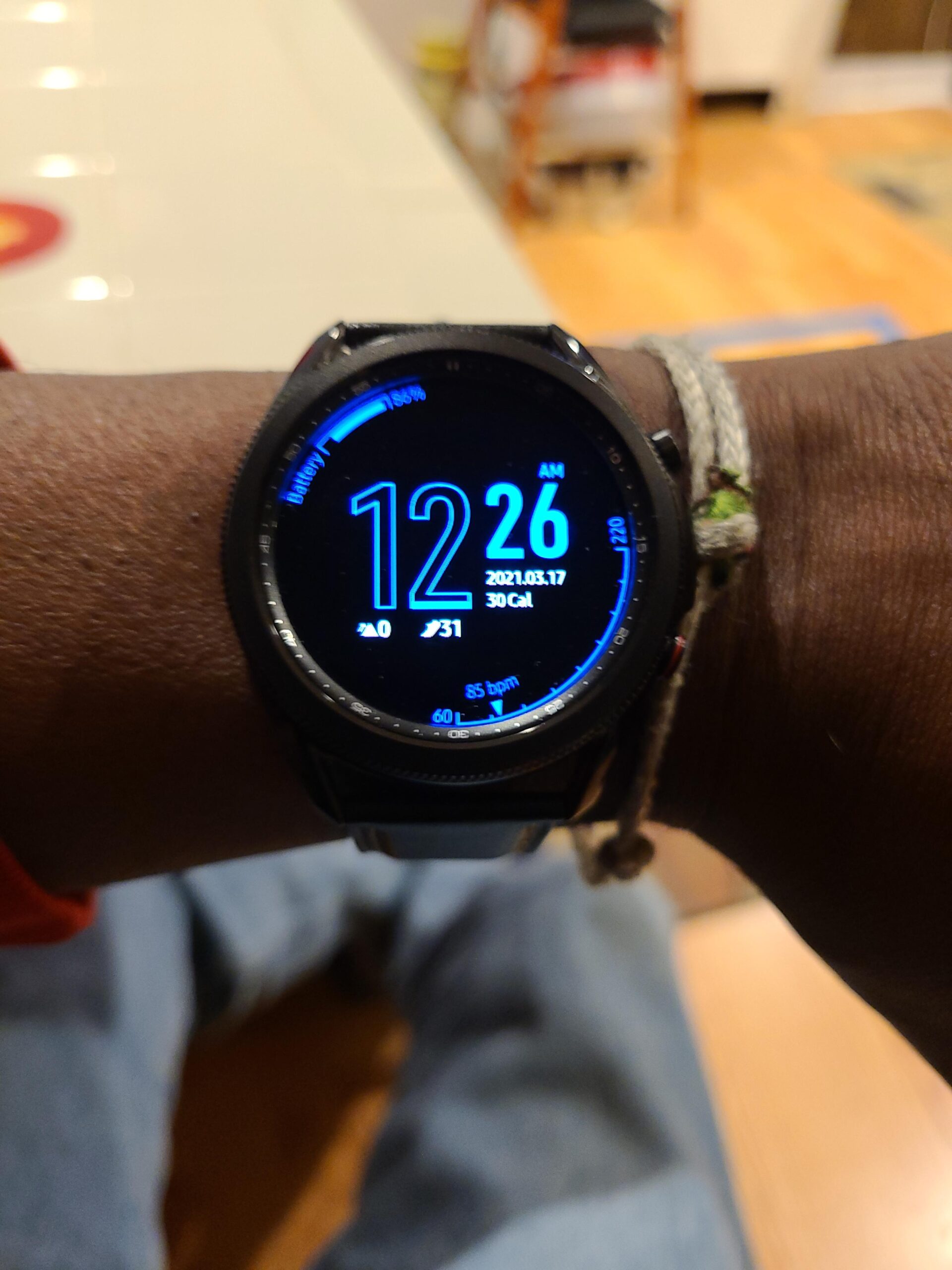 SAMSUNG Galaxy Watch 3 (41mm, GPS, Bluetooth, Unlocked LTE) Smart Watch with Advanced Health Monitoring, Fitness Tracking, and Long lasting Battery - Mystic Bronze customer photo 2