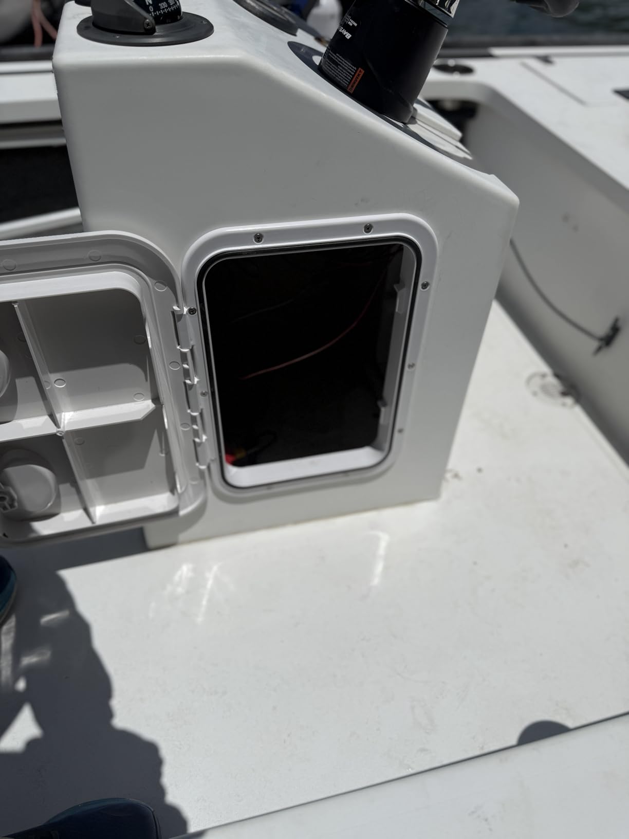 Amarine Made Marine Deck Hatch Boat Deck Hatch Access Hatch & Lid 12-3/8