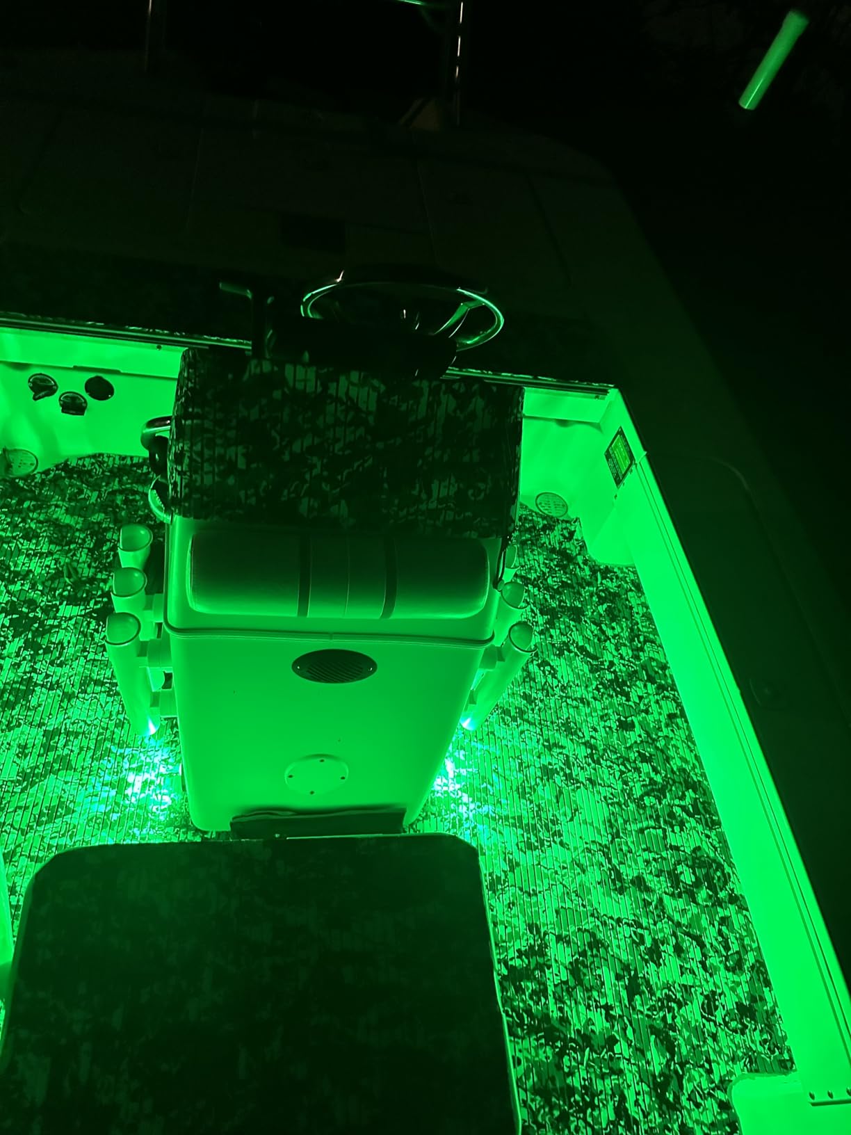 HUSUKU LED Marine Courtesy Lights, 316 Stainless Steel, 18LED IP65 Boat Transom Mount Waterproof Stern/Pontoon Lights 10-36V customer photo 1