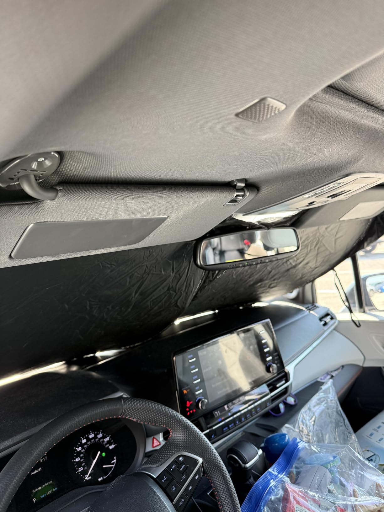 KUST Windshield Sun Shade for Chevrolet Chevy Malibu Accessories 2016-2024 2025 Sunshade Sun Visor Protector Foldable Blocks UV Rays Keep Your Car Cooler customer photo 1
