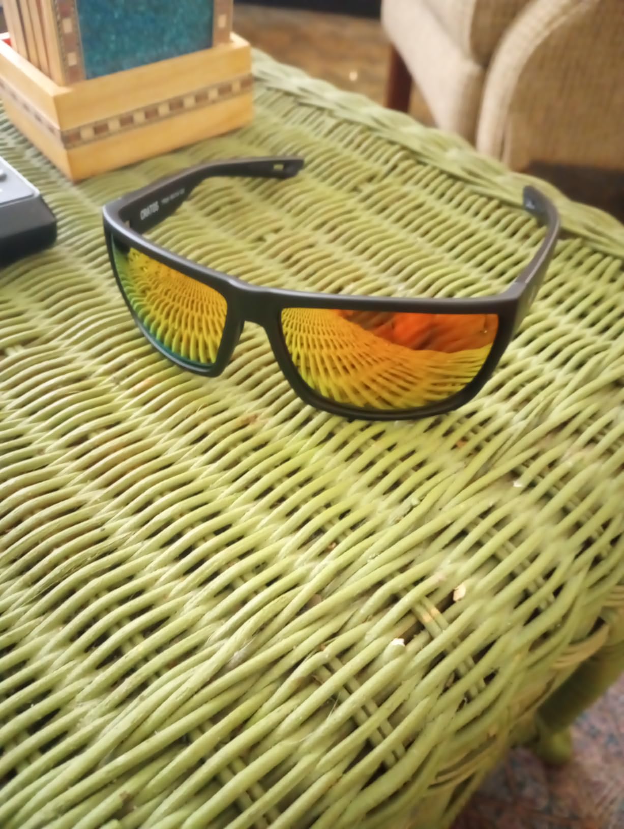 TOREGE Polarized Sports Sunglasses for Men and Women Cycling Running Golf Fishing Sunglasses TR26 customer photo 1