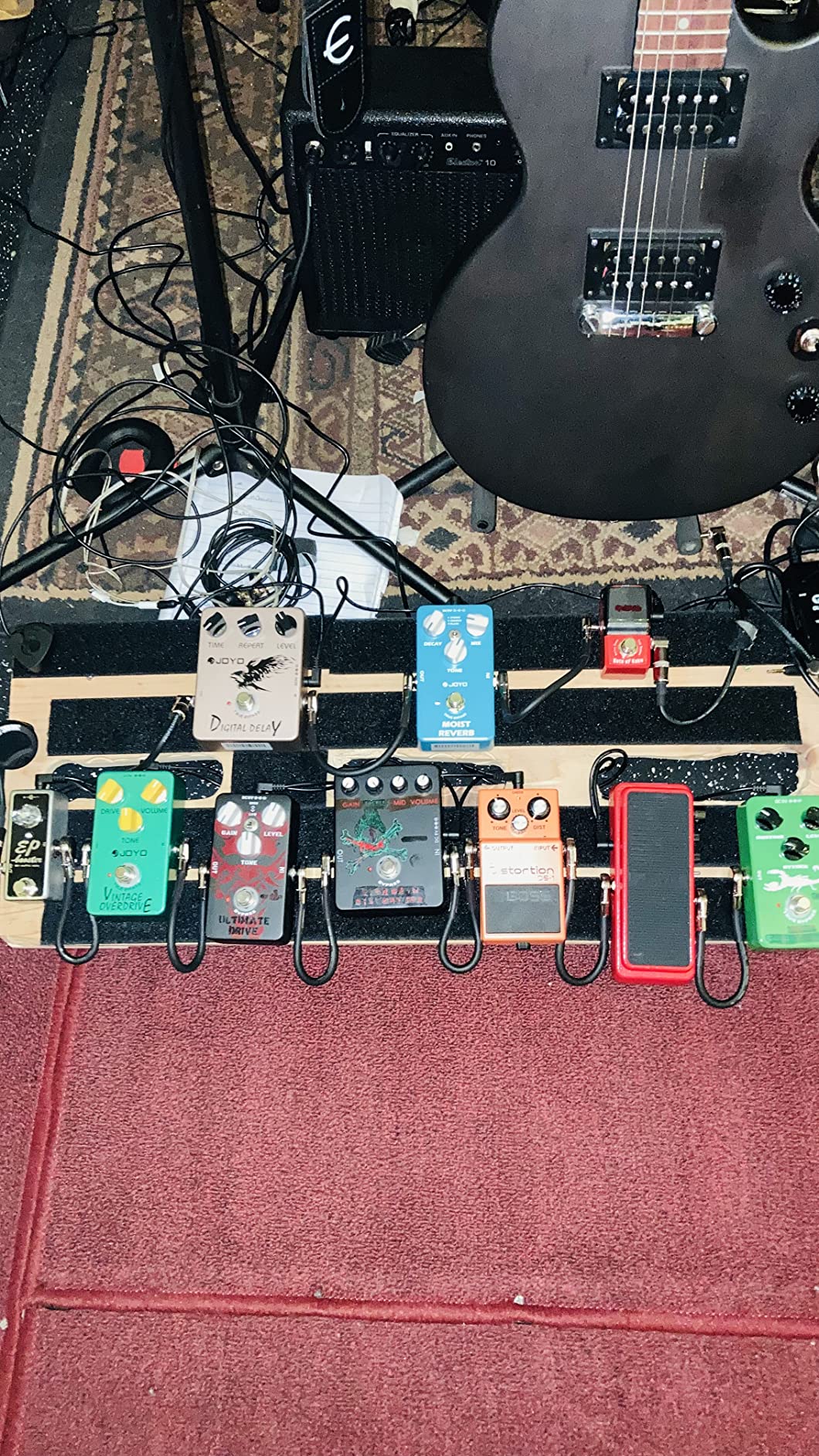 JOYO Noise Gate Mini Pedal for Electric Guitar Effect - True Bypass Ironman Series (Gate of Kahn JF-324) customer photo 1