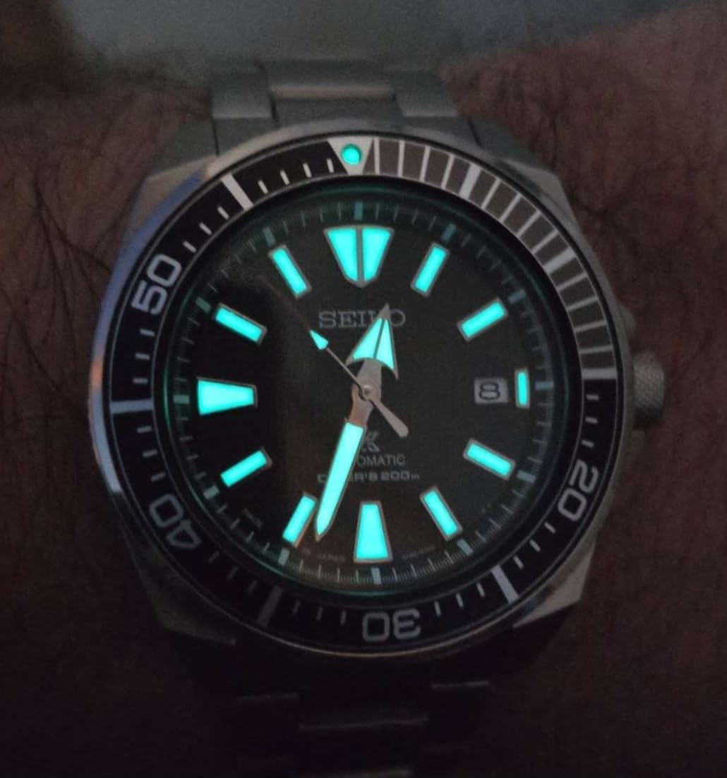 SRPF03 Automatic Dive Watch for Men - Prospex Special Edition - LumiBrite Hands, Hardlex Crystal - Water Resistant 200M customer photo 2