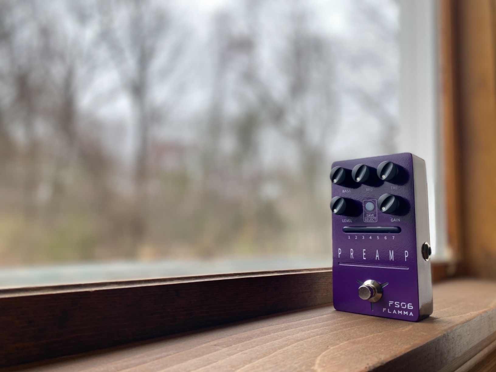 FLAMMA FS06 Digital Preamp Pedal Guitar Effects Pedal with Built-in Cabinet Simulation 7 Preamp Models customer photo 2