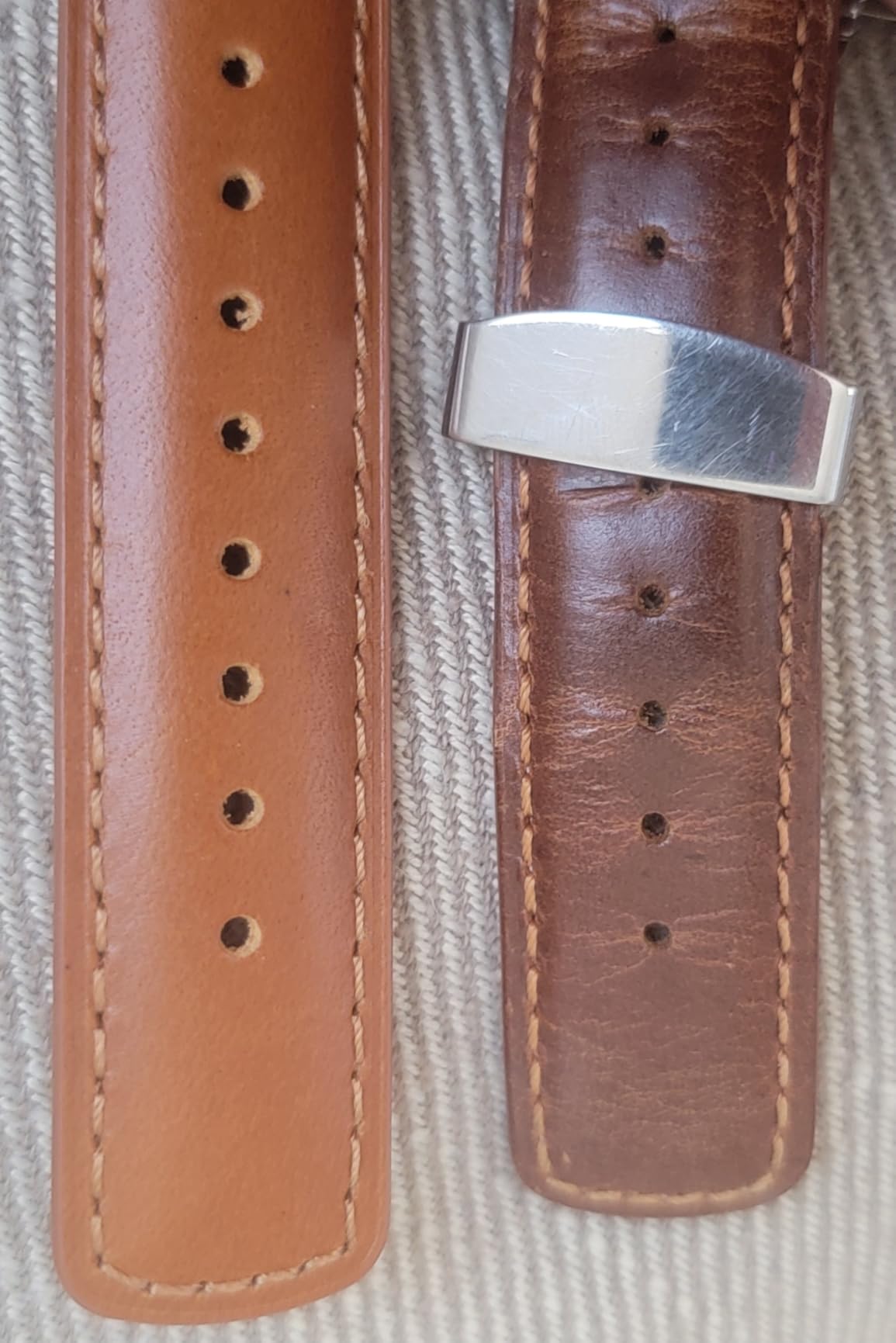 Ritche Christmas Gift Quick Release Leather Watch Bands Genuine Watch Straps for Men Women Top Grain Leather Watch Strap, White Elephant Gifts, Stocking Stuffers for Men, Father's Day gifts customer photo 1