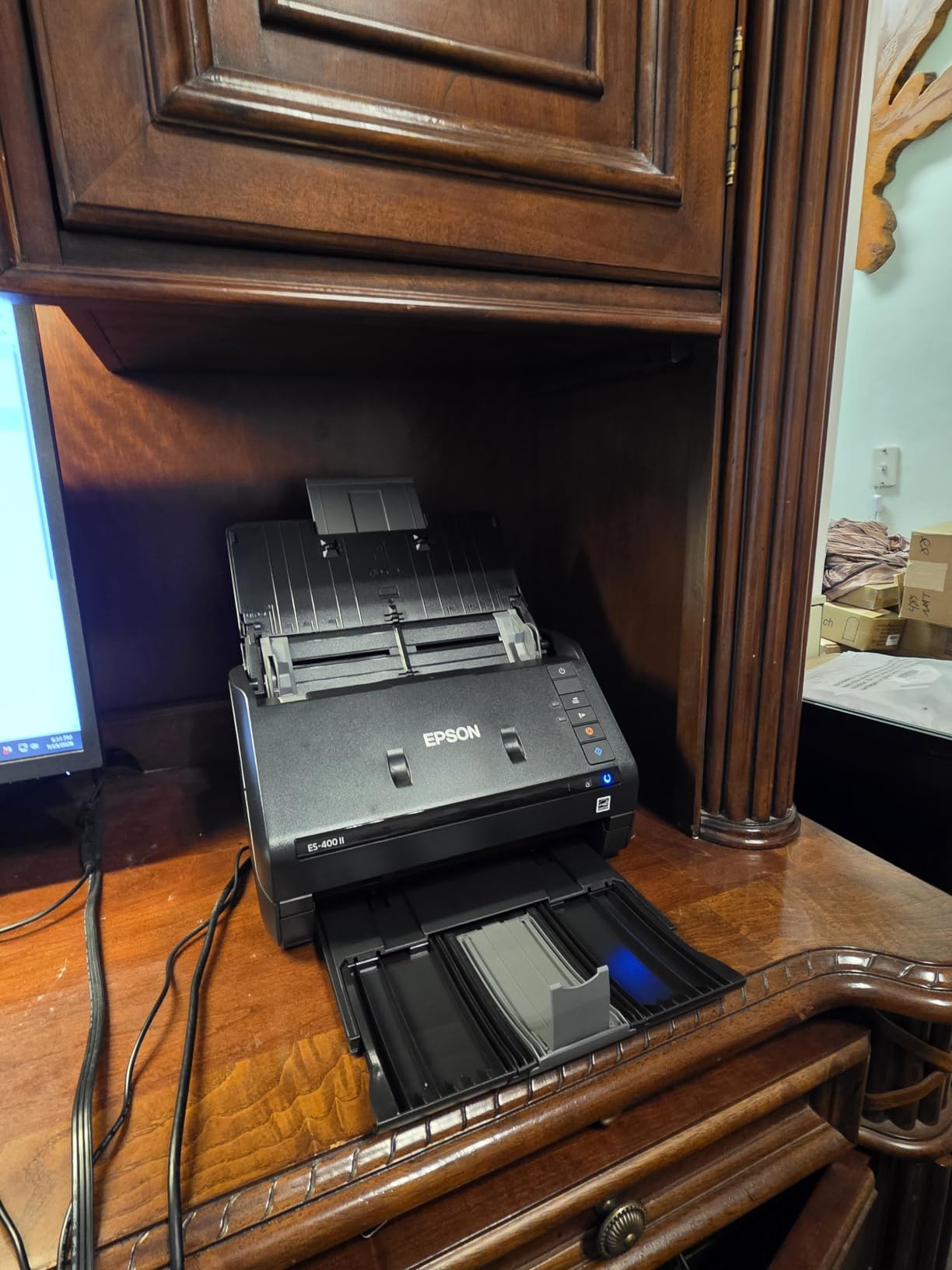 Epson Workforce ES-400 II High-Speed Color Duplex Desktop Document Scanner customer photo 1