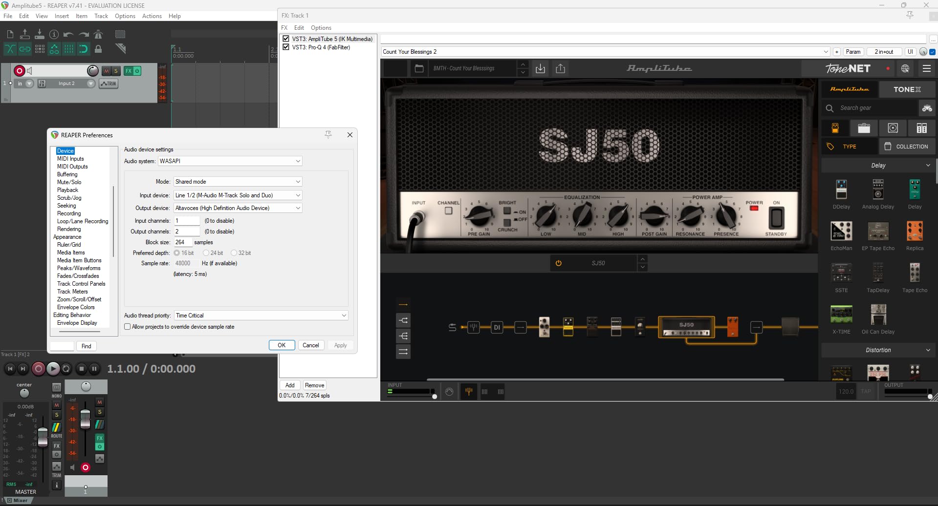 M-AUDIO M-Track Solo USB Audio Interface for Recording, Streaming and Podcasting with XLR, Line and DI Inputs customer photo 1
