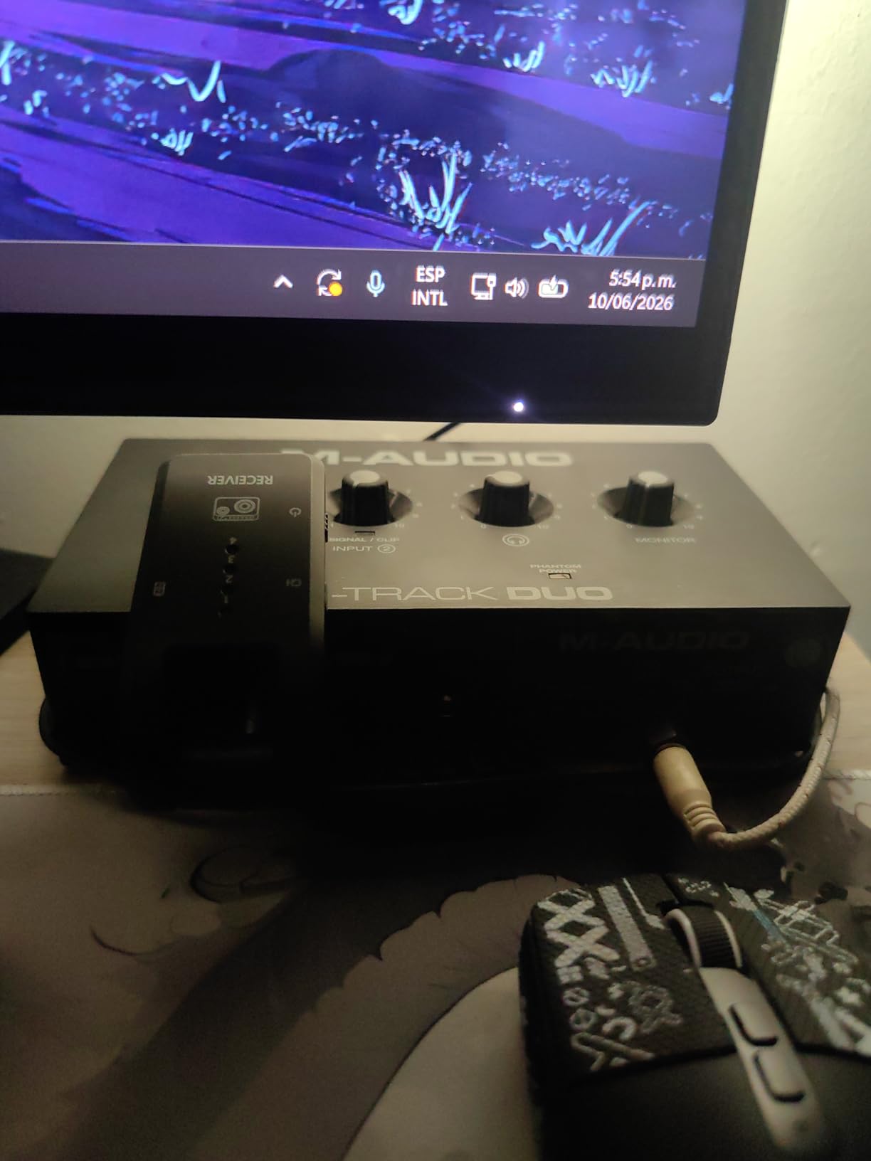 M-AUDIO M-Track Duo USB Audio Interface for Recording, Streaming and Podcasting with Dual XLR, Line and DI Inputs customer photo 1