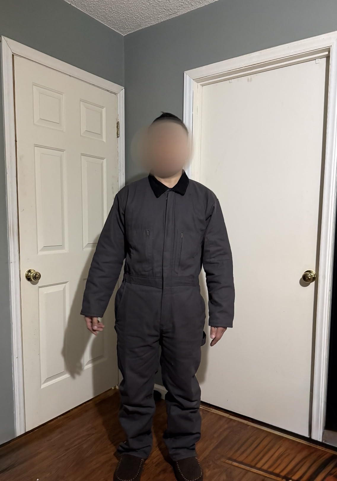 Bass Creek Outfitters Mens Insulated Coveralls Work Jumpsuit with Pockets | Durable Long-Sleeve Workwear, Warm Lined Overalls customer photo 1