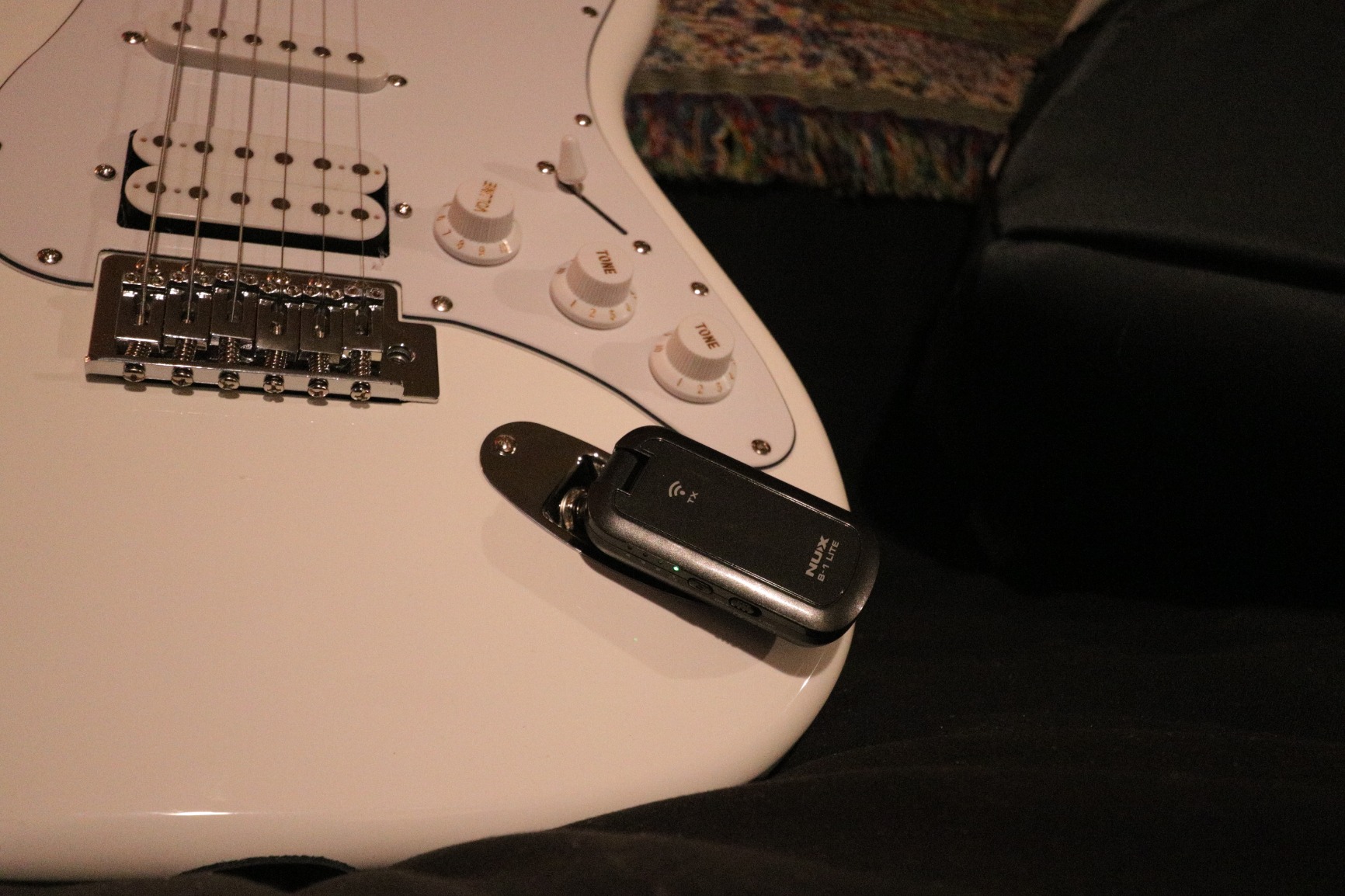 NUX B-1 Lite 2.4GHz Guitar Wireless System, Rechargeable Transmitter And Receiver for Guitar & Bass, Less Than 5ms Latency, Anti WiFi Interference, HD Audio Quality, Ultra-Low Latency, Plug & Play customer photo 1
