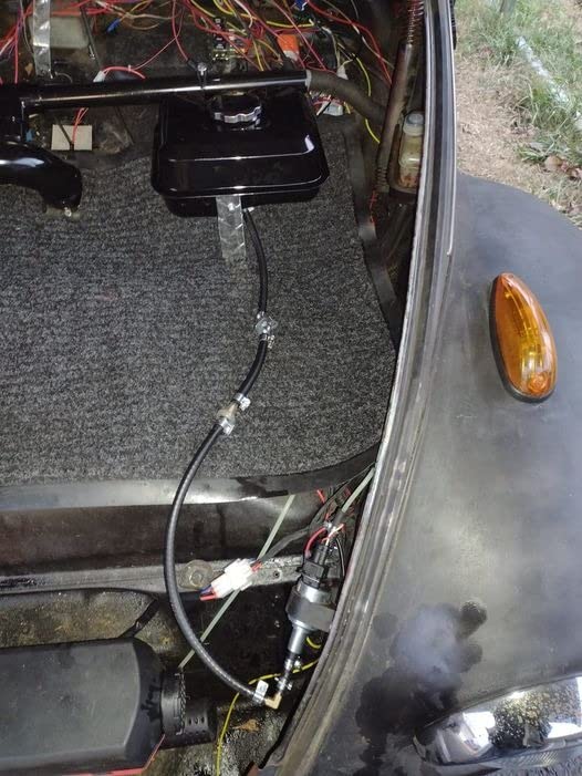FVRITO Gas Fuel Tank Kit Compatible with GX140 GX160 GX200 Hemi Predator 212cc 196cc 6.5HP Clone Engine Coleman CT200U BT200X KT196 Massimo Baja Warrior Heat MB200 Mini Bike Go Kart Replacement Parts customer photo 1