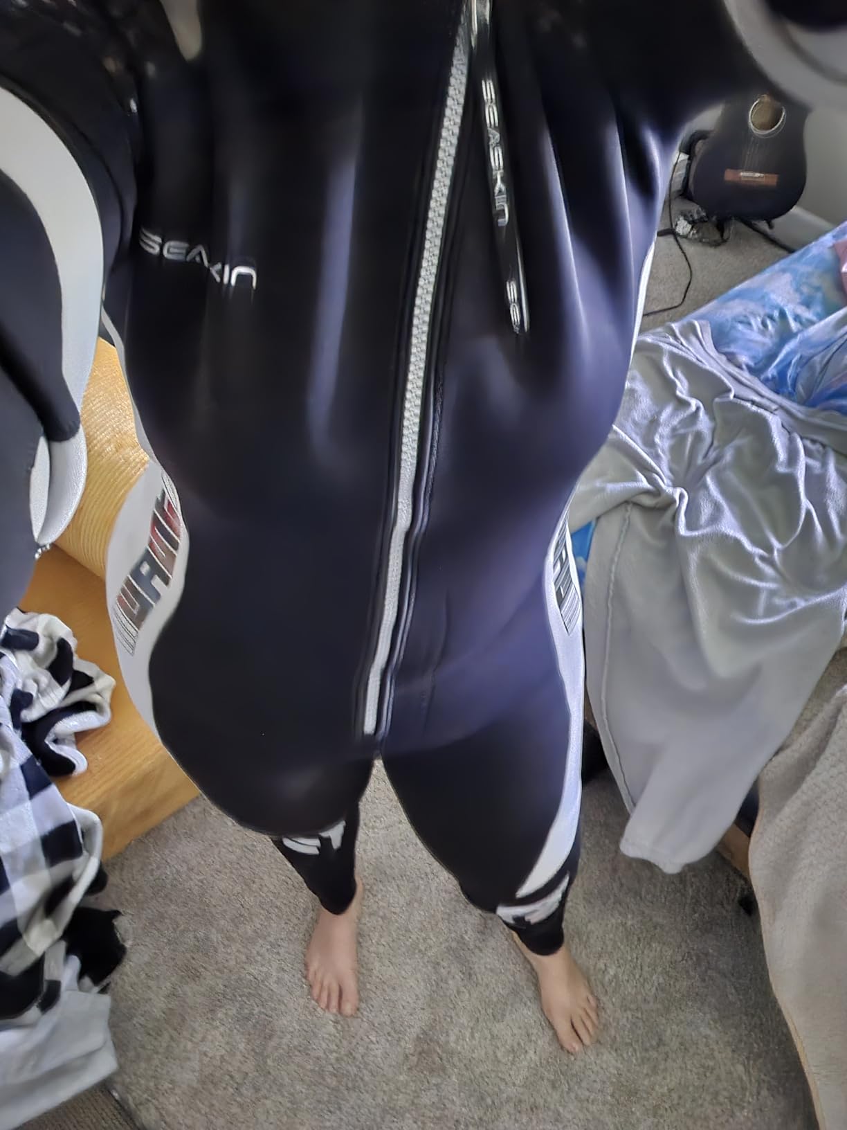 Seaskin Wetsuits for Men Women 3mm Front Zip Full Wetsuit customer photo 1