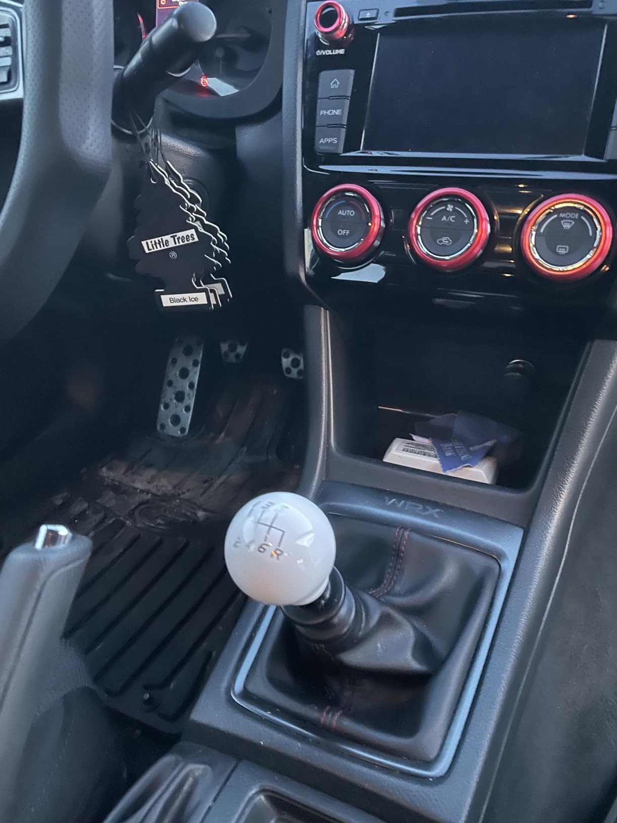 Billetworkz Weighted Shift Knob (500g) for Subaru 6 Speed WRX: 2015-25 / STI: 2004-21, Candy Red customer photo 2