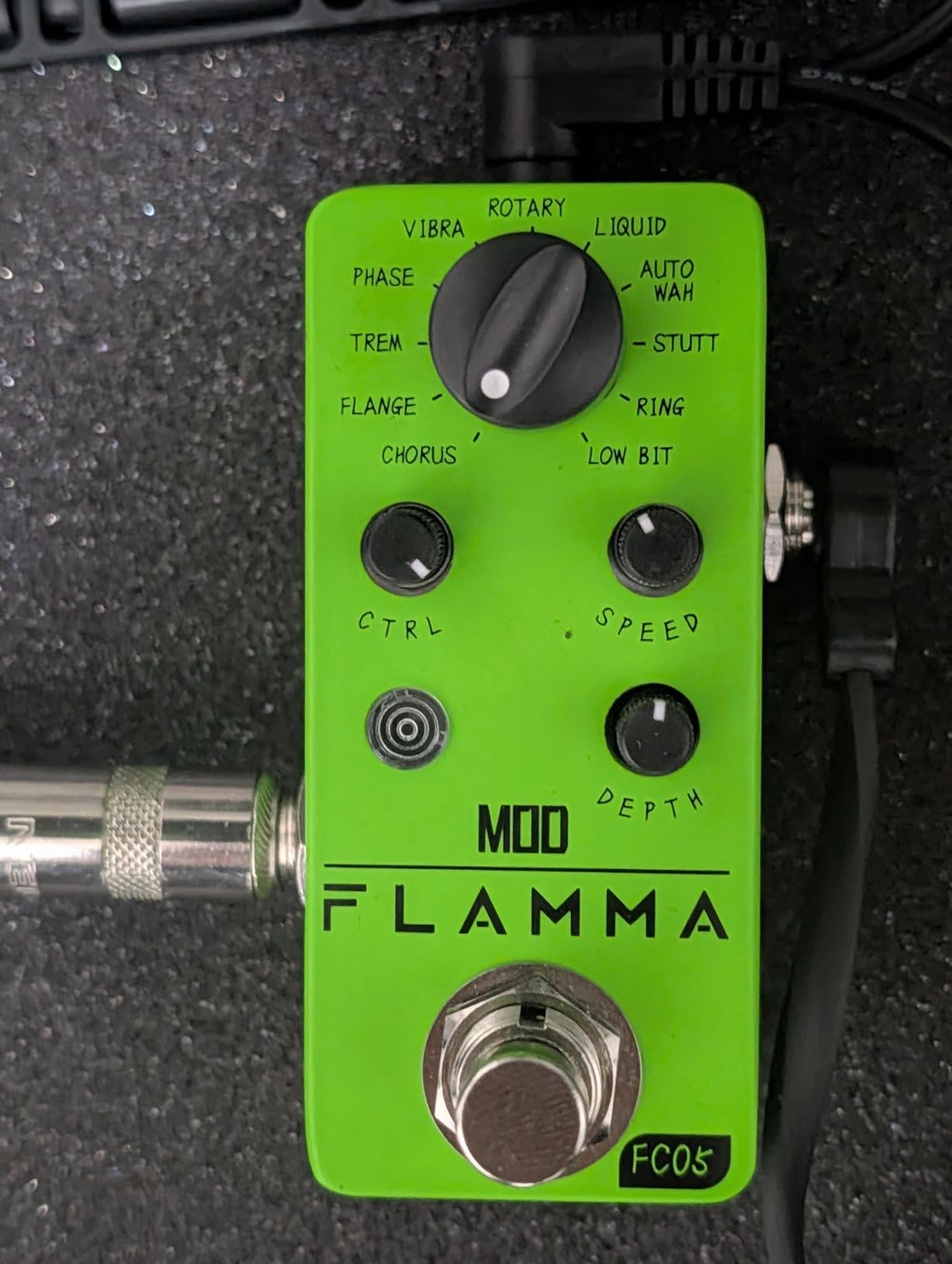 FLAMMA FC05 Mini Modulation Pedal with Chorus Flanger Tremolo Phaser Vibrato Rotary Liquid Autowah Stutter Ring LowBit customer photo 1
