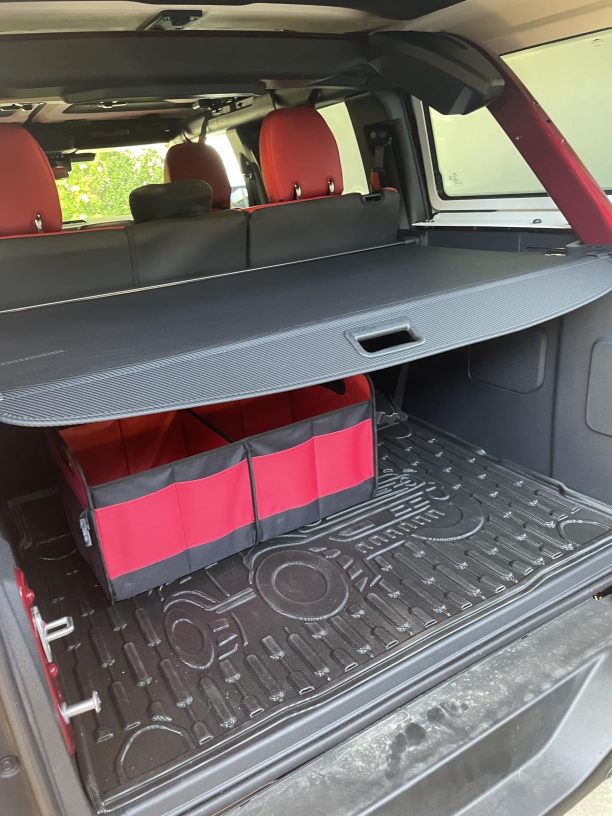 Powerty Cargo Cover for Nissan Rogue 2026 2021-2025 Platinum S SL SV, Trunk Cover Retractable Trunk Shielding Shade Rogue Accessories Cargo Privacy Cover No Gap(Not for Rogue Sport/Select) customer photo 2