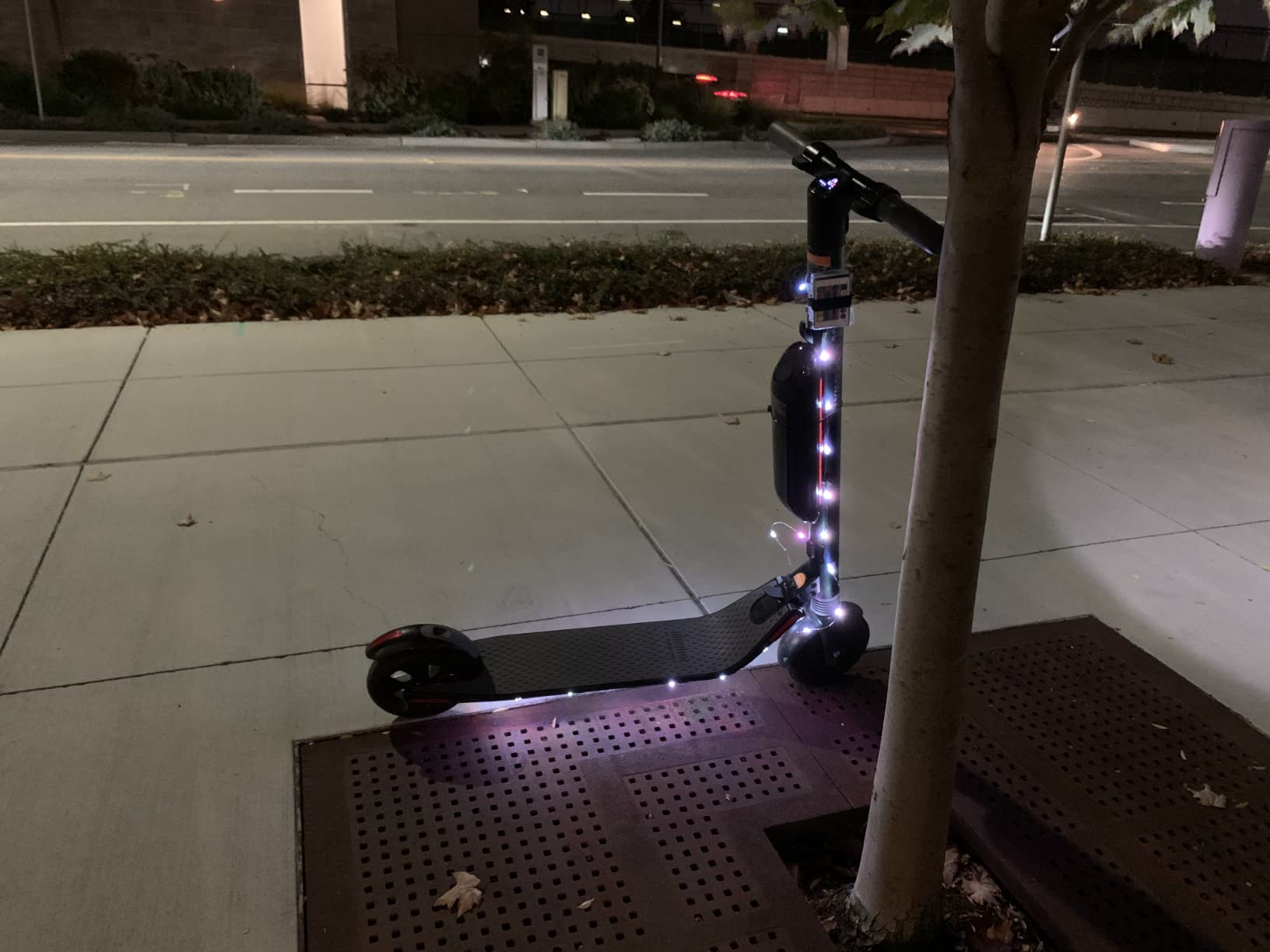 Waybelive LED Scooter Lights, Remote Control Skateboard Light, 16 Color Change by Yourself, Waterproof, Shockproof, Super Bright to Display at Night customer photo 1