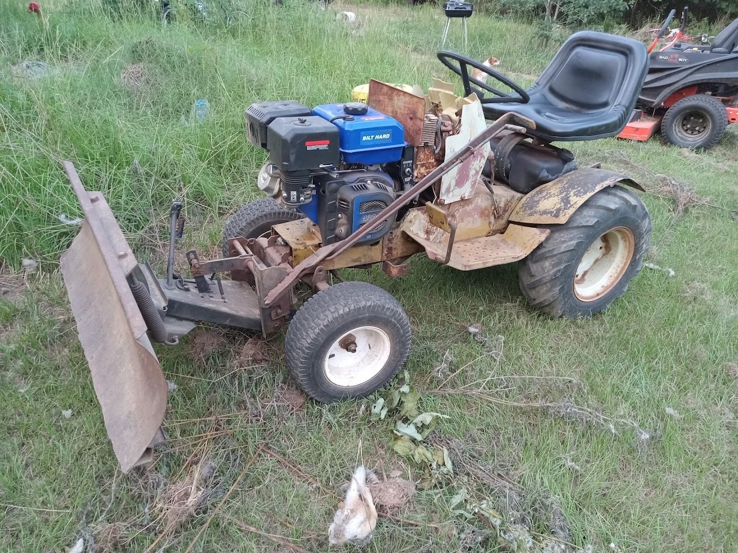 BILT HARD 420cc 15HP Gas Engine with Electric Start, Horizontal Shaft 4 Stroke OHV Gas Motor customer photo 2