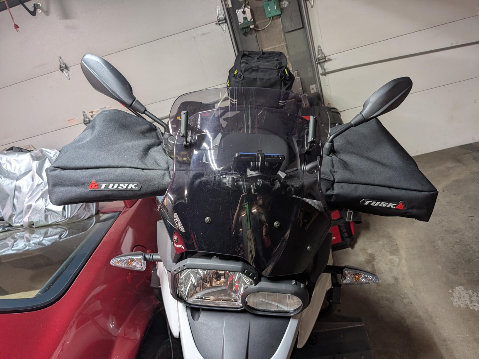 Tusk Cold Pro Hand Mitts - Universal Handlebar Mount Wind & Cold Weather Protection for Motorcycles & ATVs customer photo 2