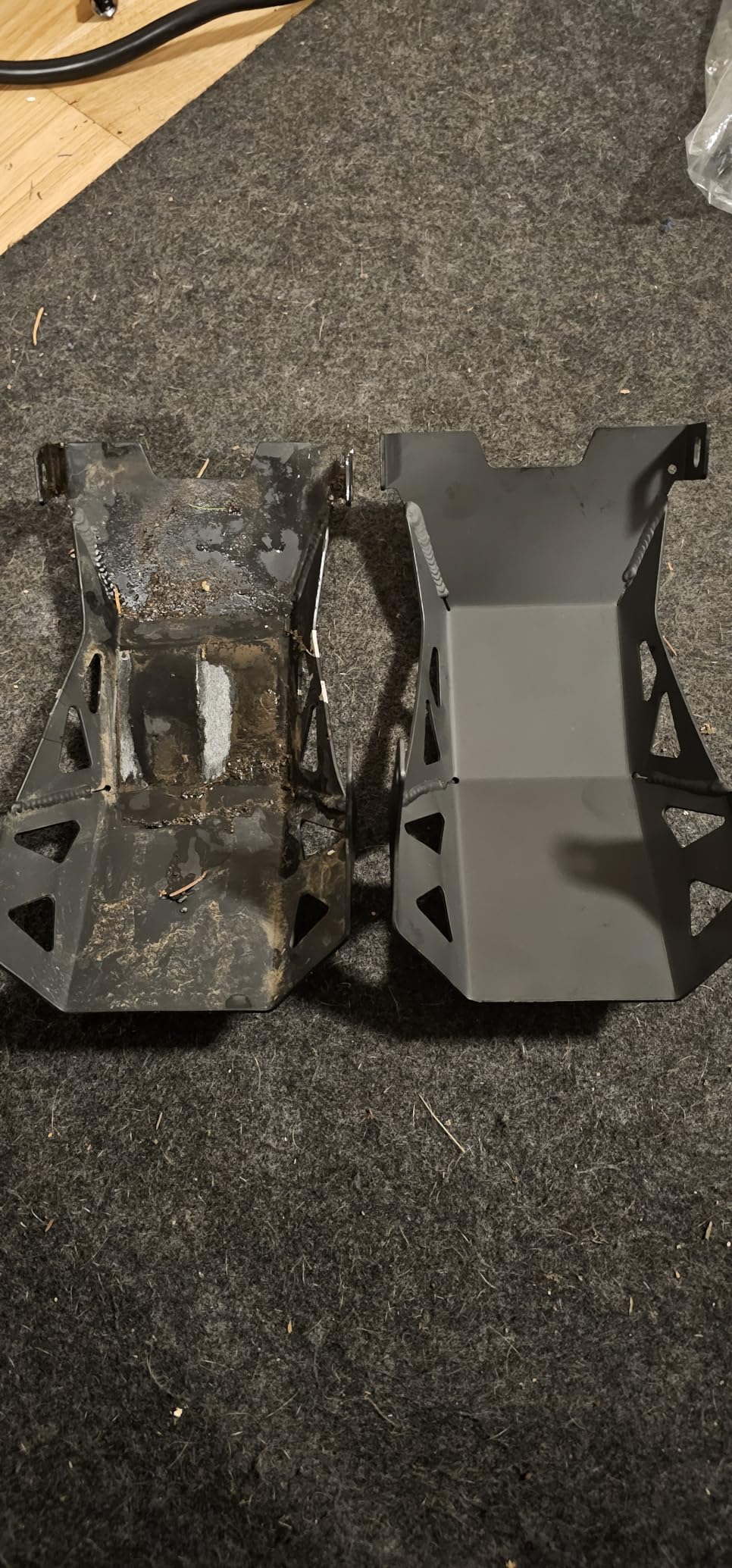 JFG RACING Skid Plate for Surron Light Bee, Aluminum Alloy Engine Bash Guard Chassis Cover for Electric Dirt Bike Sur Ron Light Bee X and S/LBX/LBS-Black customer photo 1