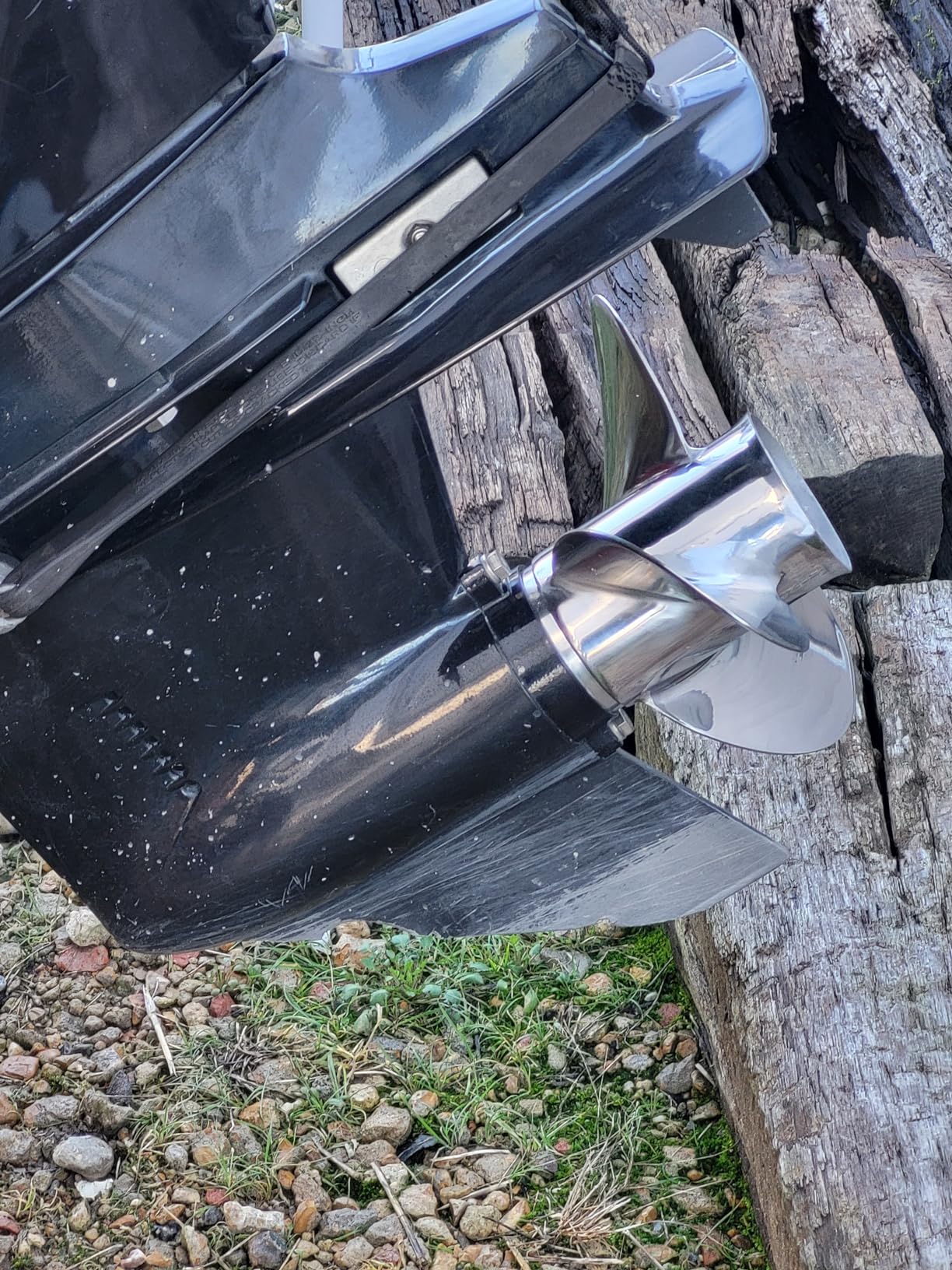 10 1/2 x 13 Stainless Steel Outboard Propeller for Mercury Engines 30-70 HP Reference No.48-816704A45, 13 Tooth, RH customer photo 1