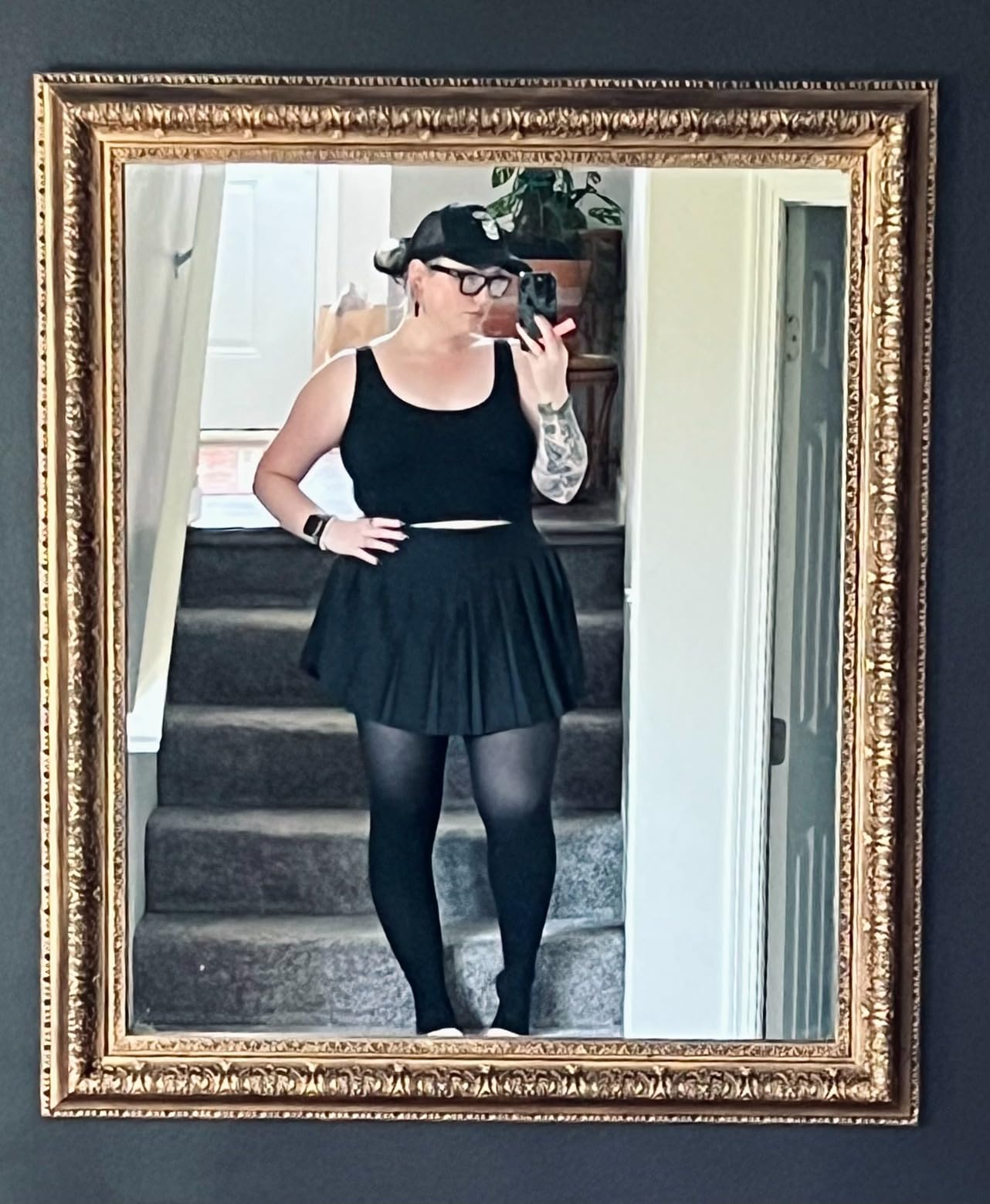 beister Compression Leggings, Medical 20-30 mmHg Open Toe Waist-High Tights customer photo 2