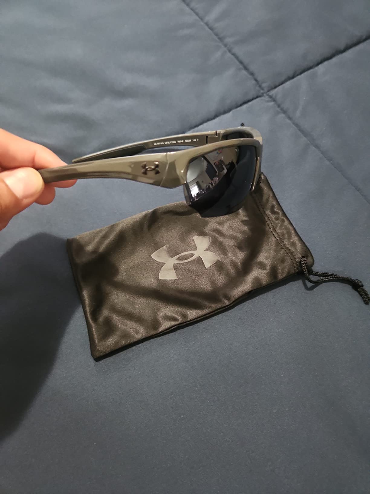 Under Armour Mens Ua 0012/S Wrap Sunglasses customer photo 2